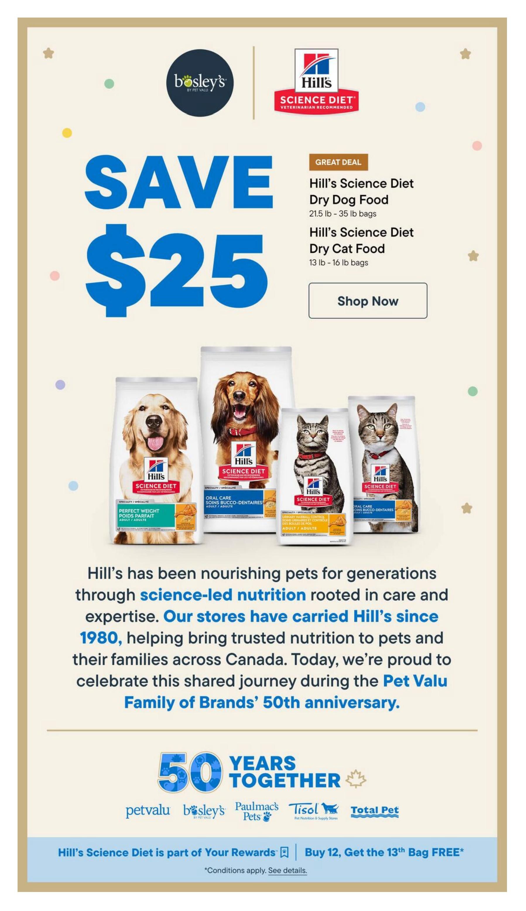 Bosley's by PetValu Flyer August 6 to 19