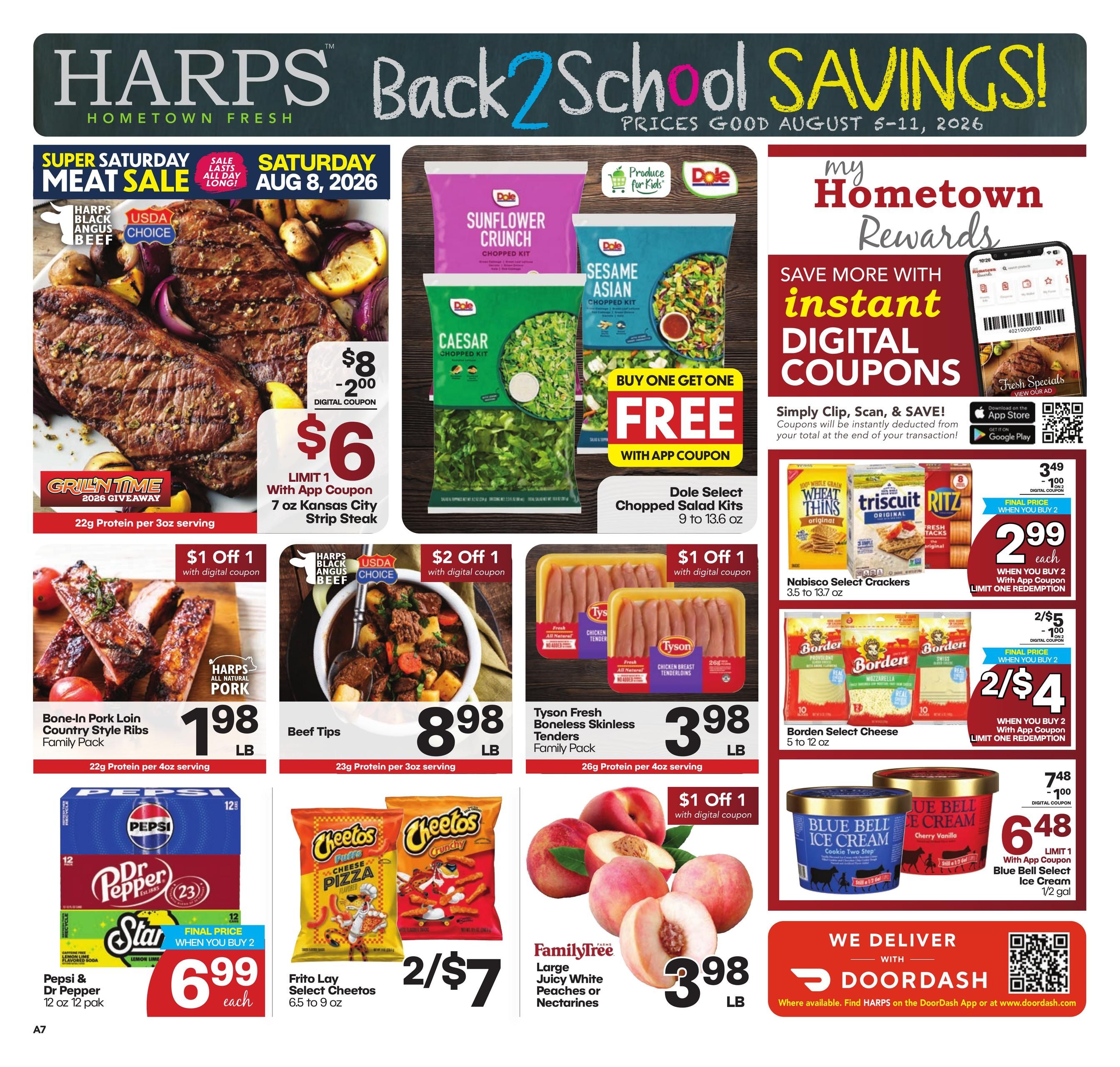 Harps Foods (Cape Girardeau Area, MO) Weekly Ad August 5 - 11, 2026