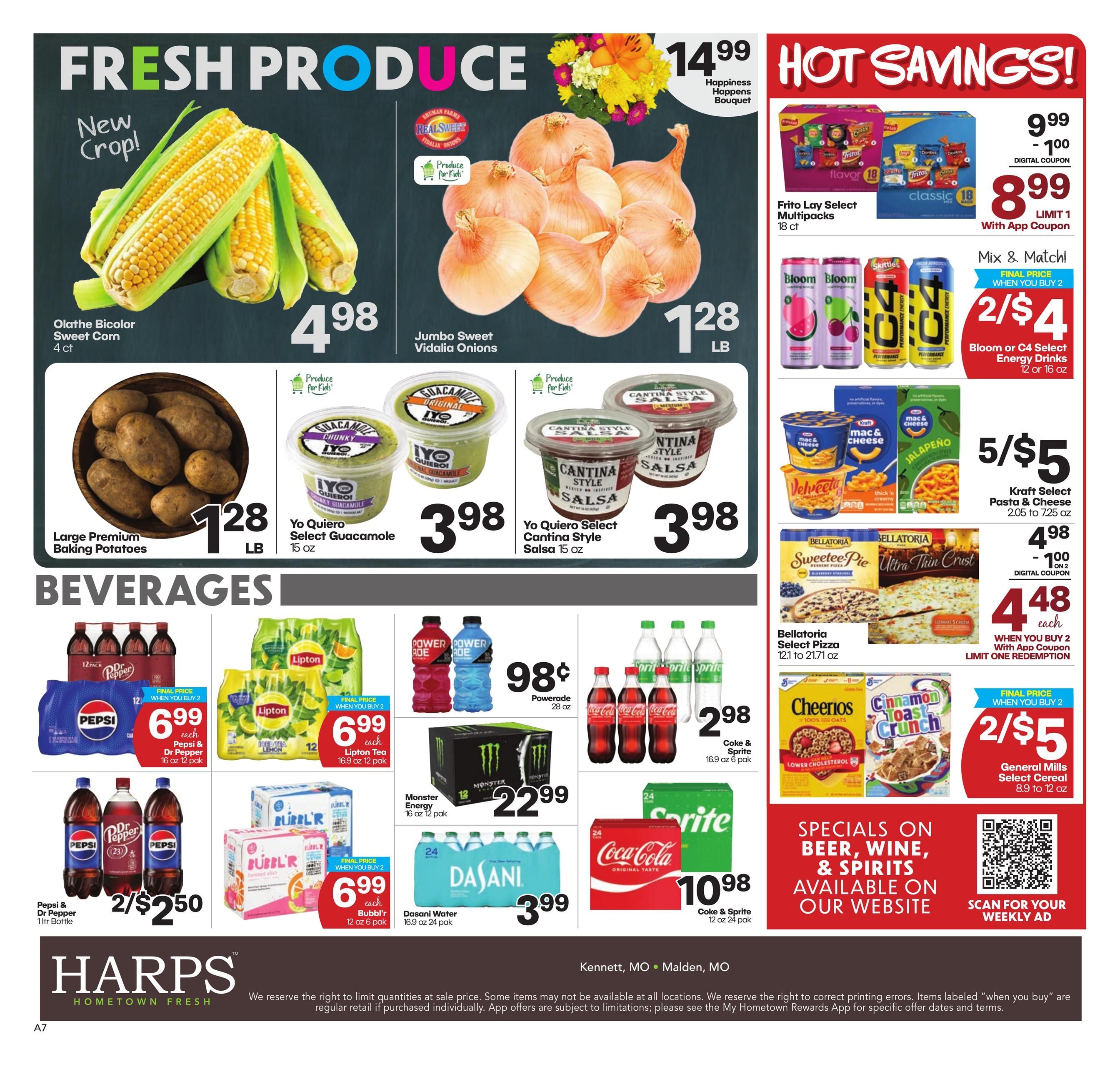 Harps Foods (Cape Girardeau Area, MO) Weekly Ad August 5 - 11, 2026