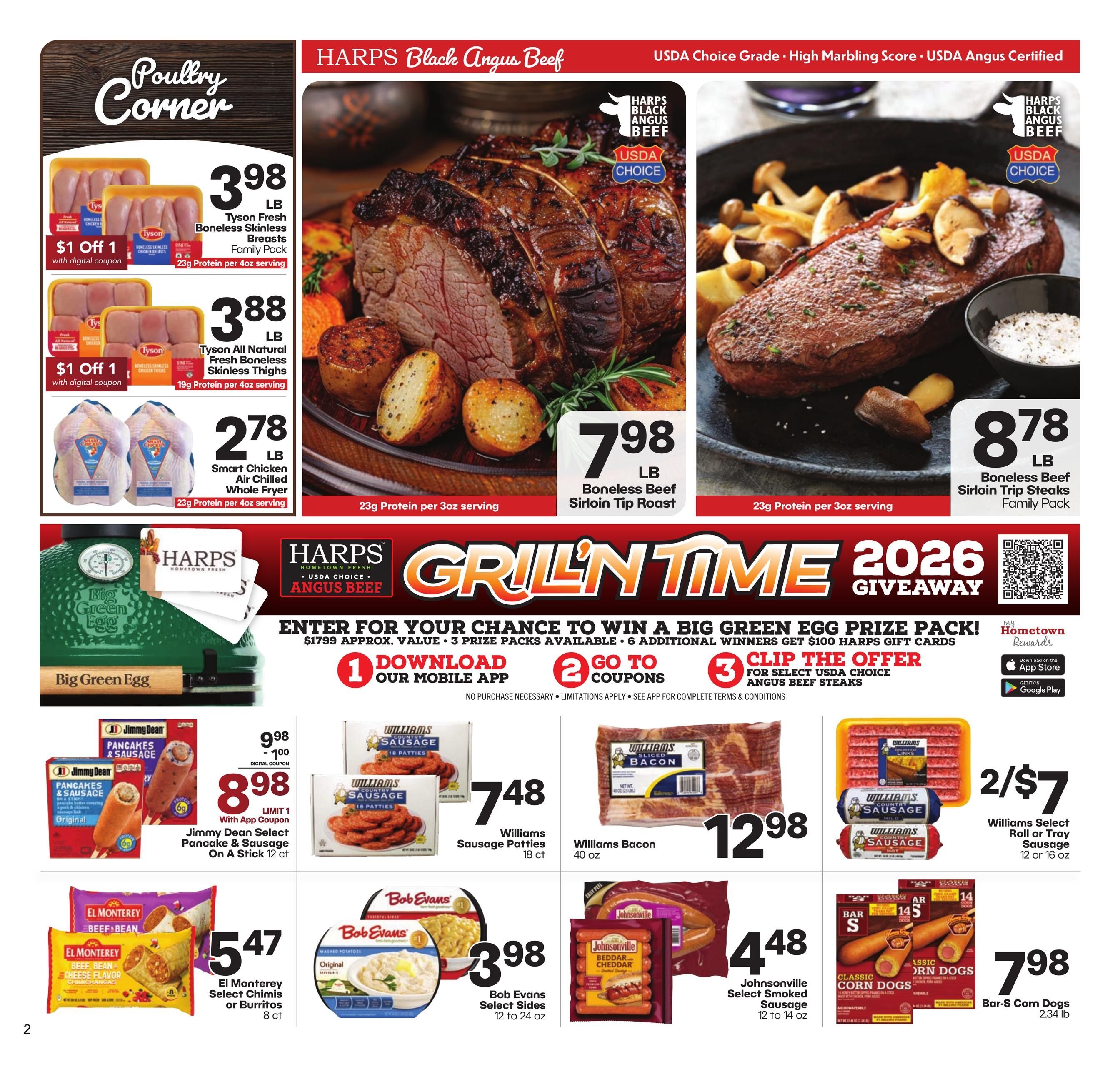 Harps Foods (Alpena Area, AR) Weekly Ad August 5 - 11, 2026