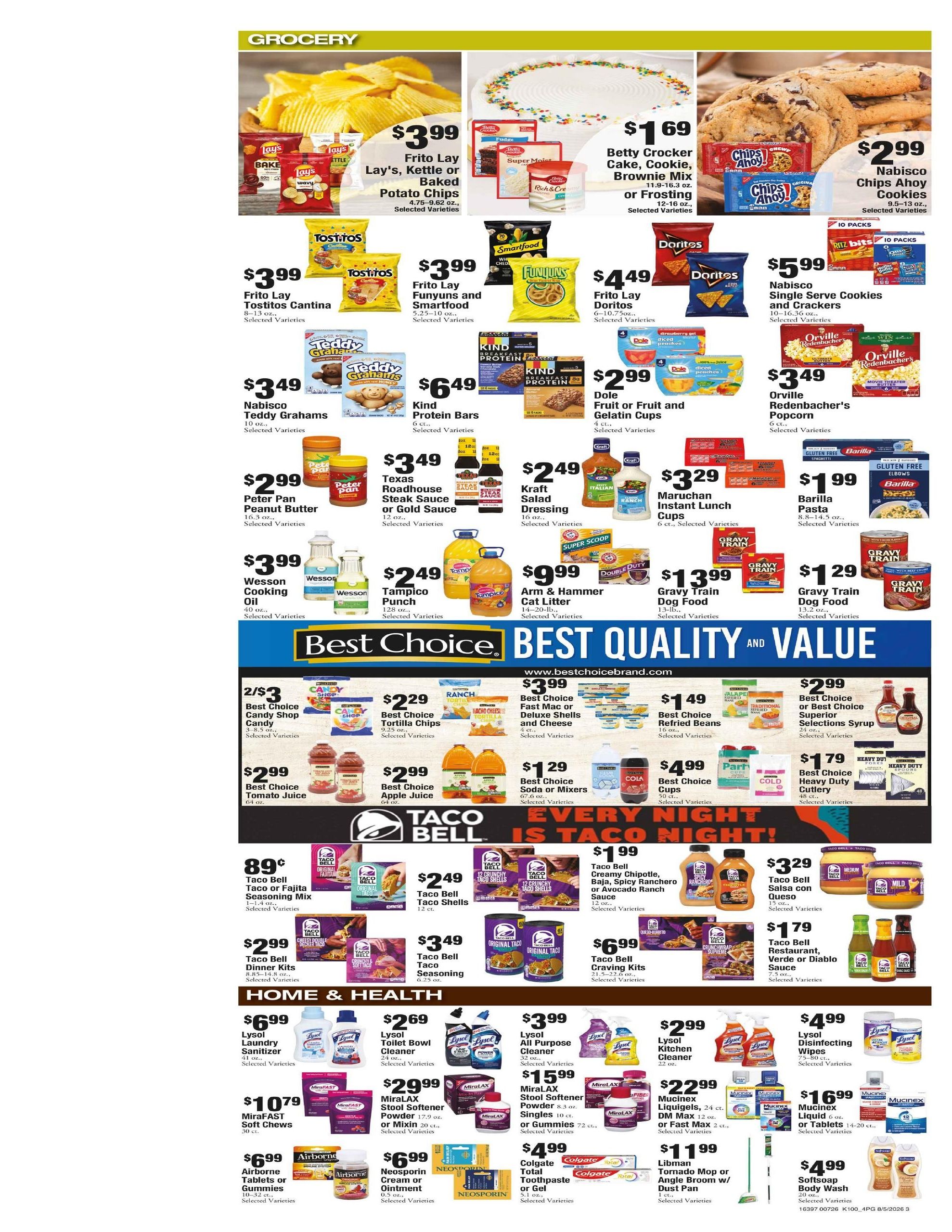 Payless Discount Foods Weekly Ad August 5 - 11, 2026