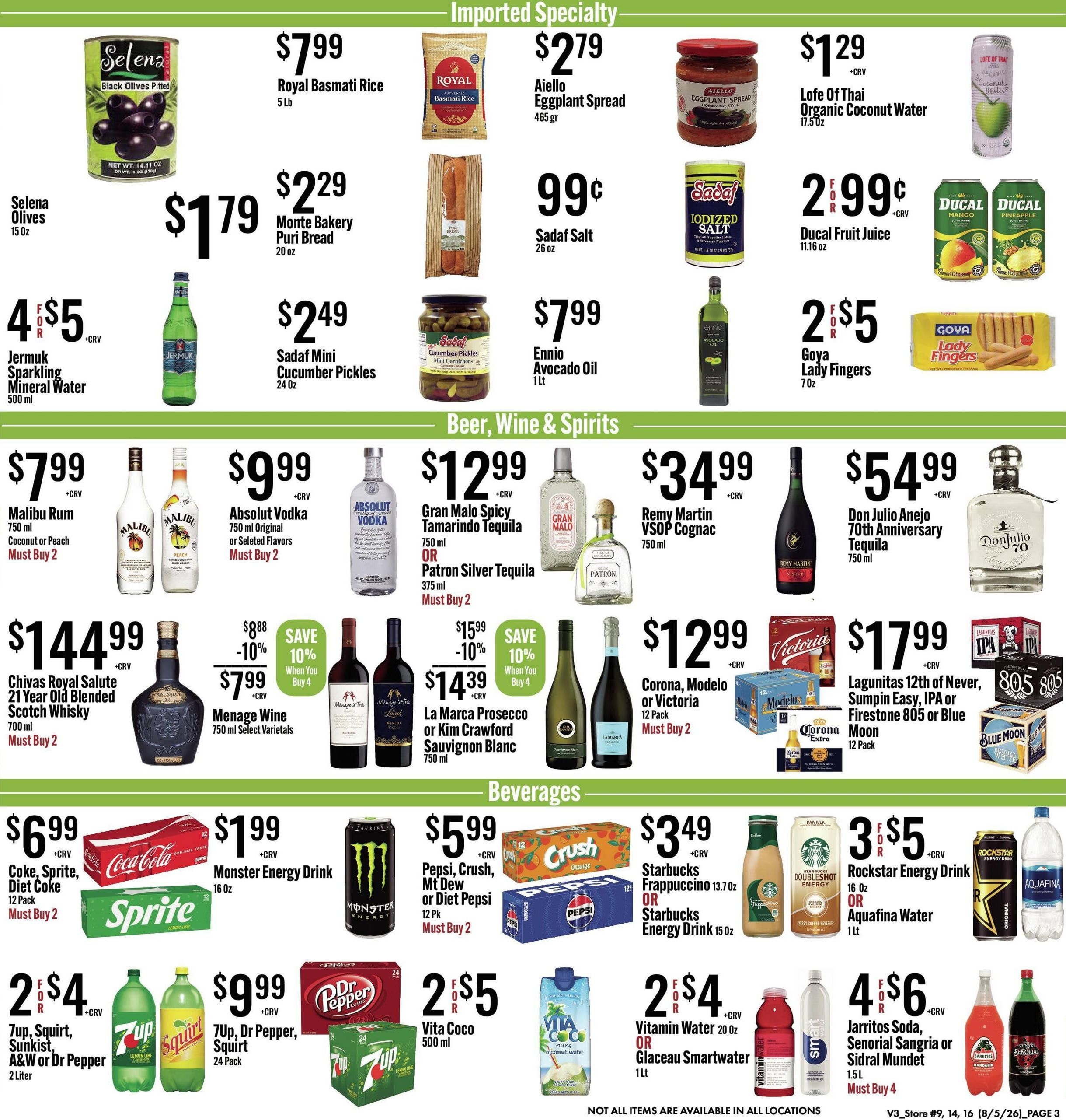Jons International Marketplace (Alhambra–Pasadena Area, CA) Weekly Ad August 5 - 11, 2026