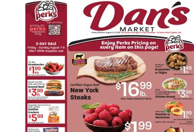 Dan's Fresh Market Weekly Ad August 5 - 11, 2026