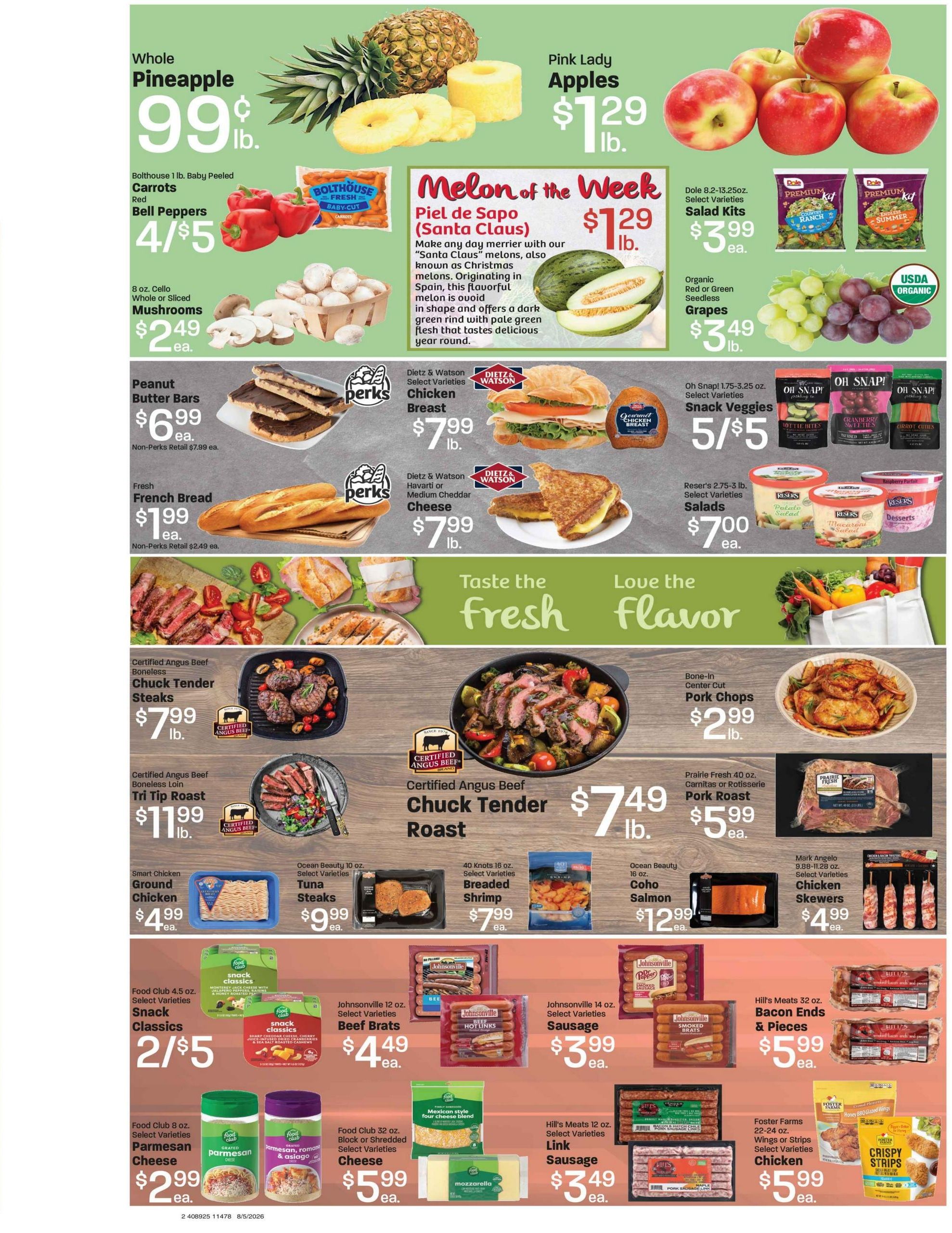 Dan's Fresh Market Weekly Ad August 5 - 11, 2026