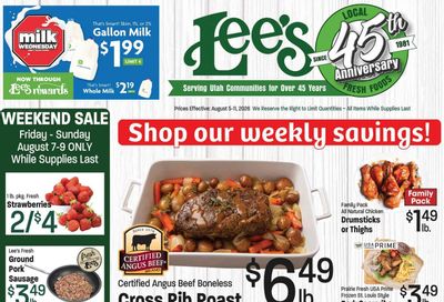 Lee's Marketplace (Salt Lake City–Centerville Area, UT) Weekly Ad August 5 - 11, 2026
