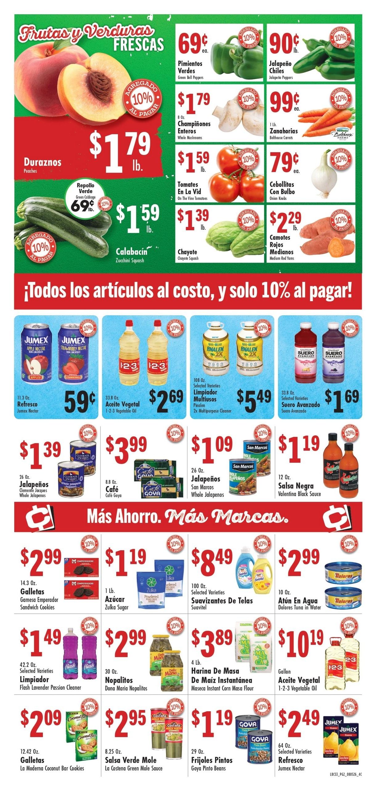 Cash Saver Texas Weekly Ad August 5 - 11, 2026