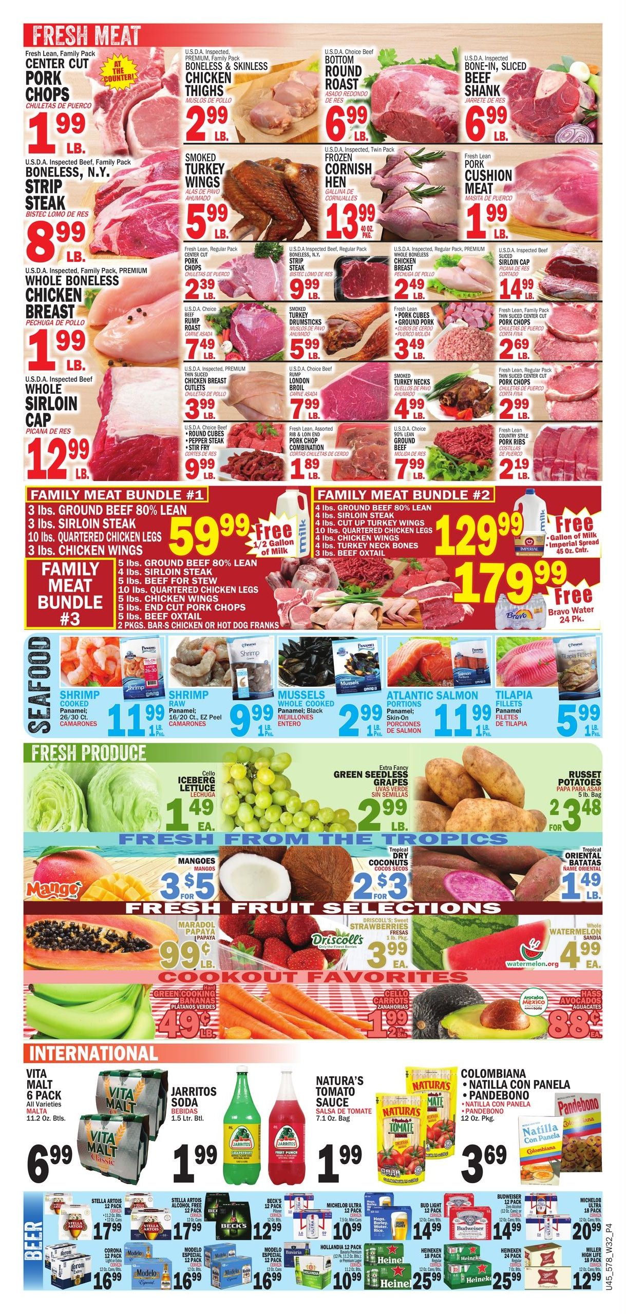 Bravo Supermarket (St. Petersburg–Tampa Area, FL) Bravo Florida Weekly Weekly Ad August 6 - 12, 2026