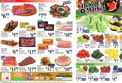 Dehoff's Key Markets Weekly Ad August 5 - 11, 2026