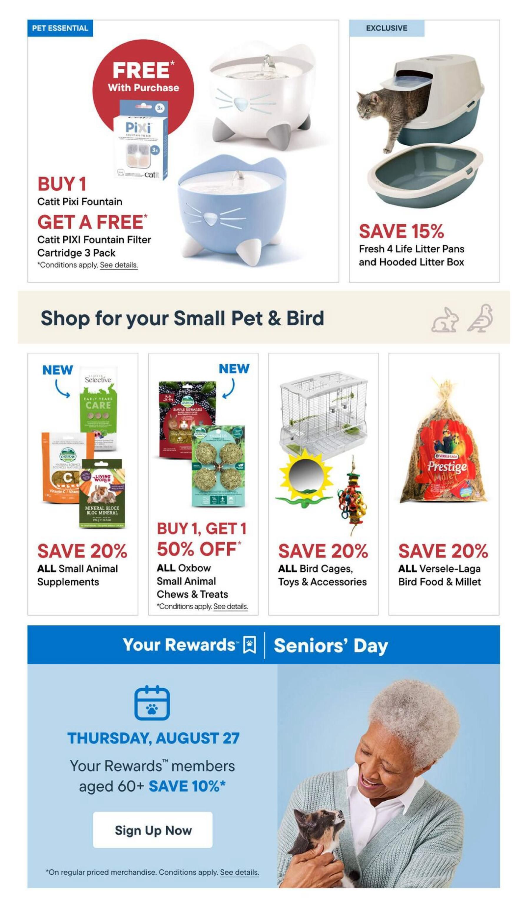 Total Pet Flyer August 6 to 19