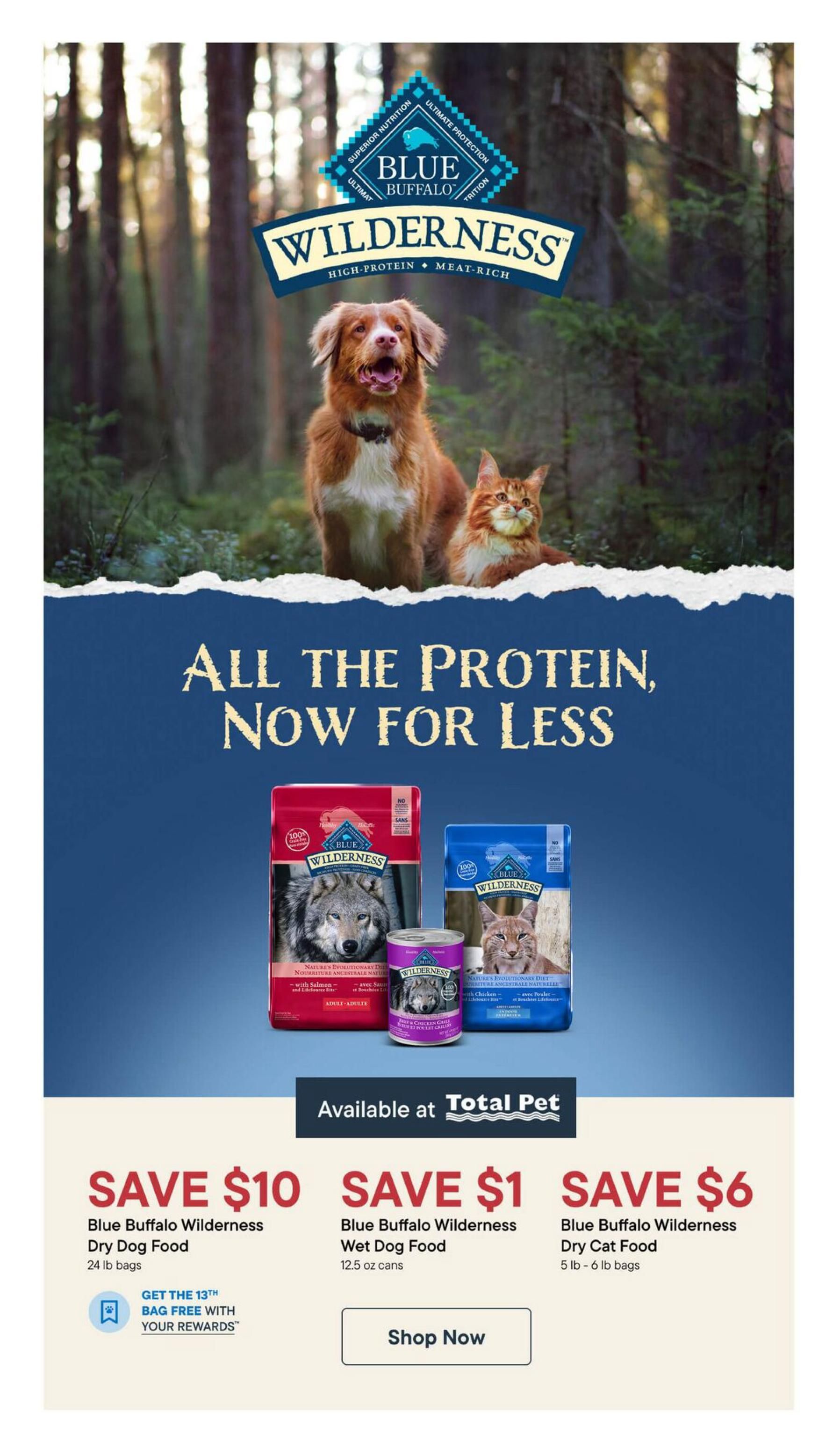 Total Pet Flyer August 6 to 19