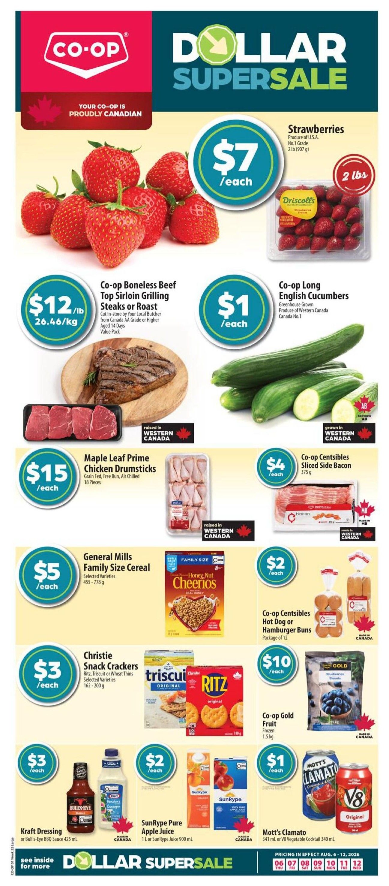 Co-op (West) Food Store Flyer August 6 to 12