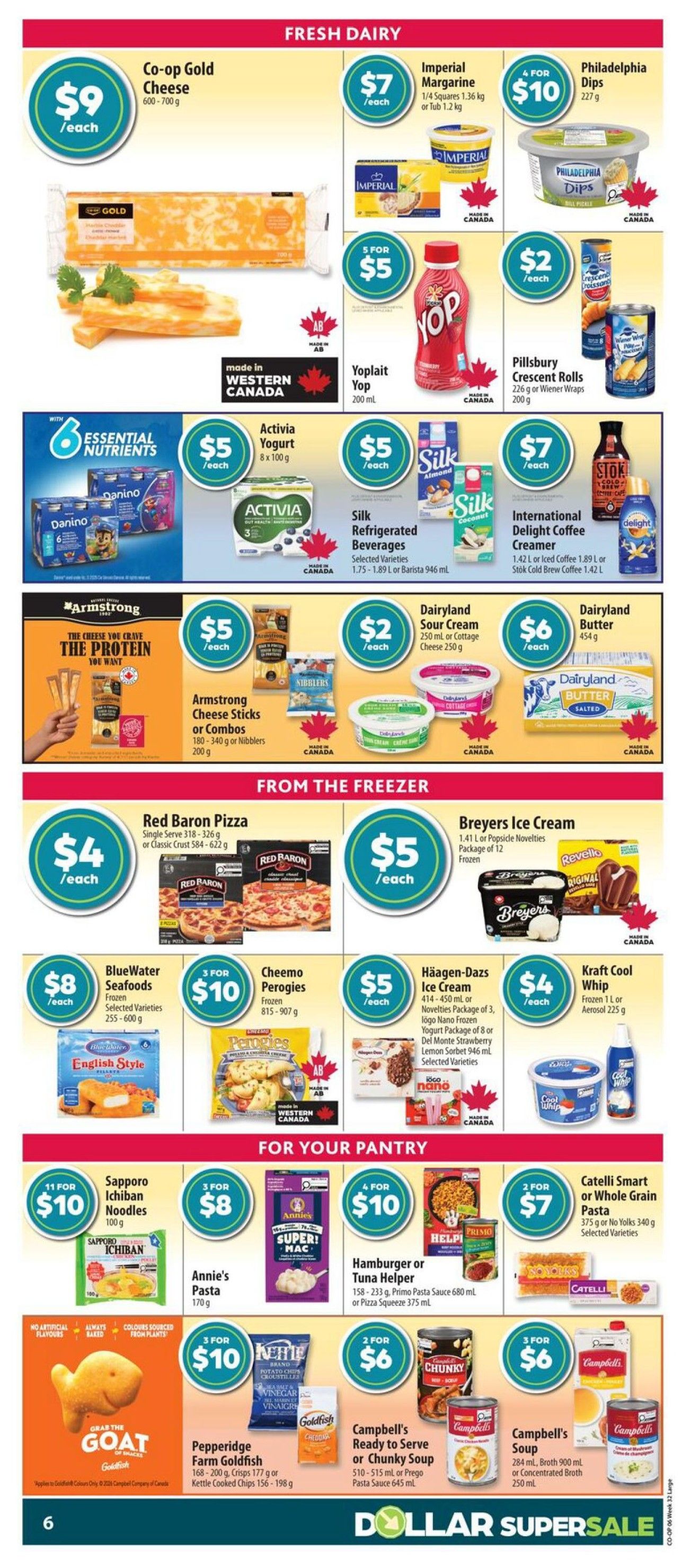 Co-op (West) Food Store Flyer August 6 to 12