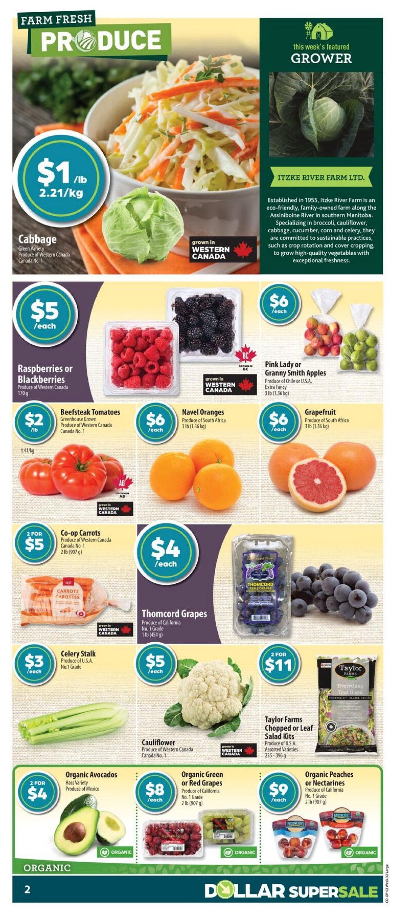 Co-op (West) Food Store Flyer August 6 to 12