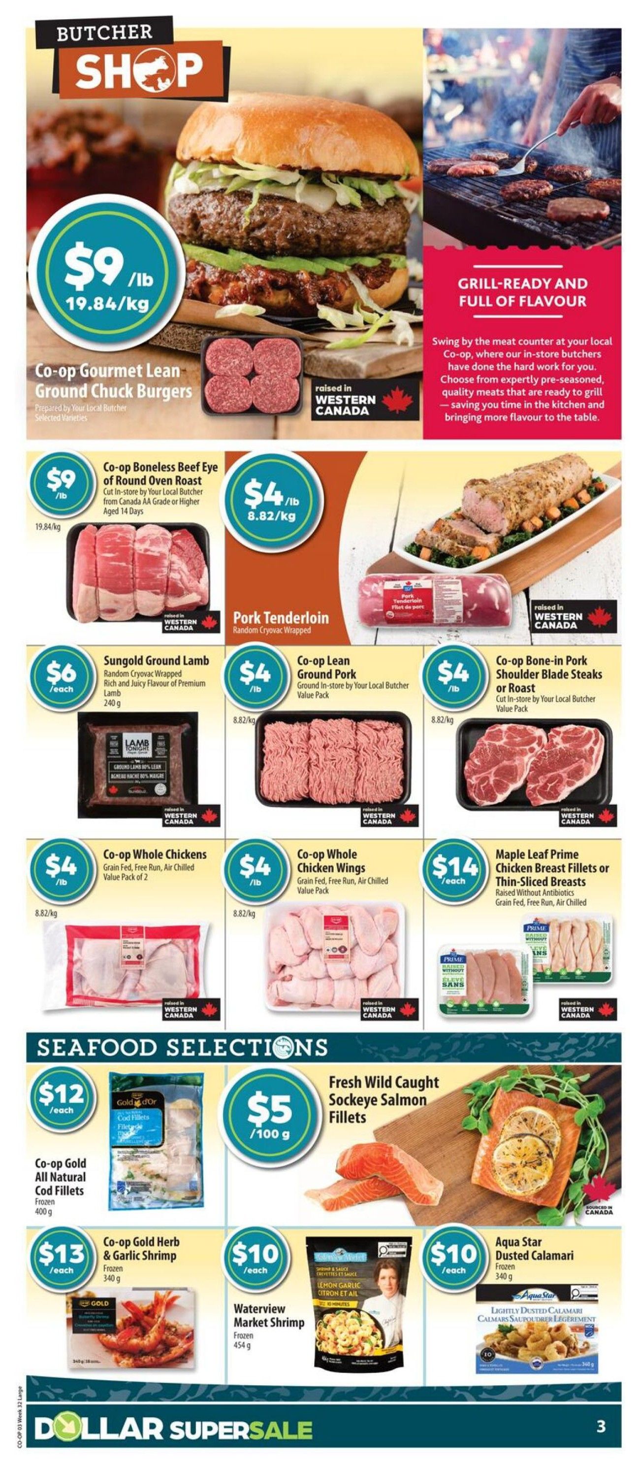 Co-op (West) Food Store Flyer August 6 to 12
