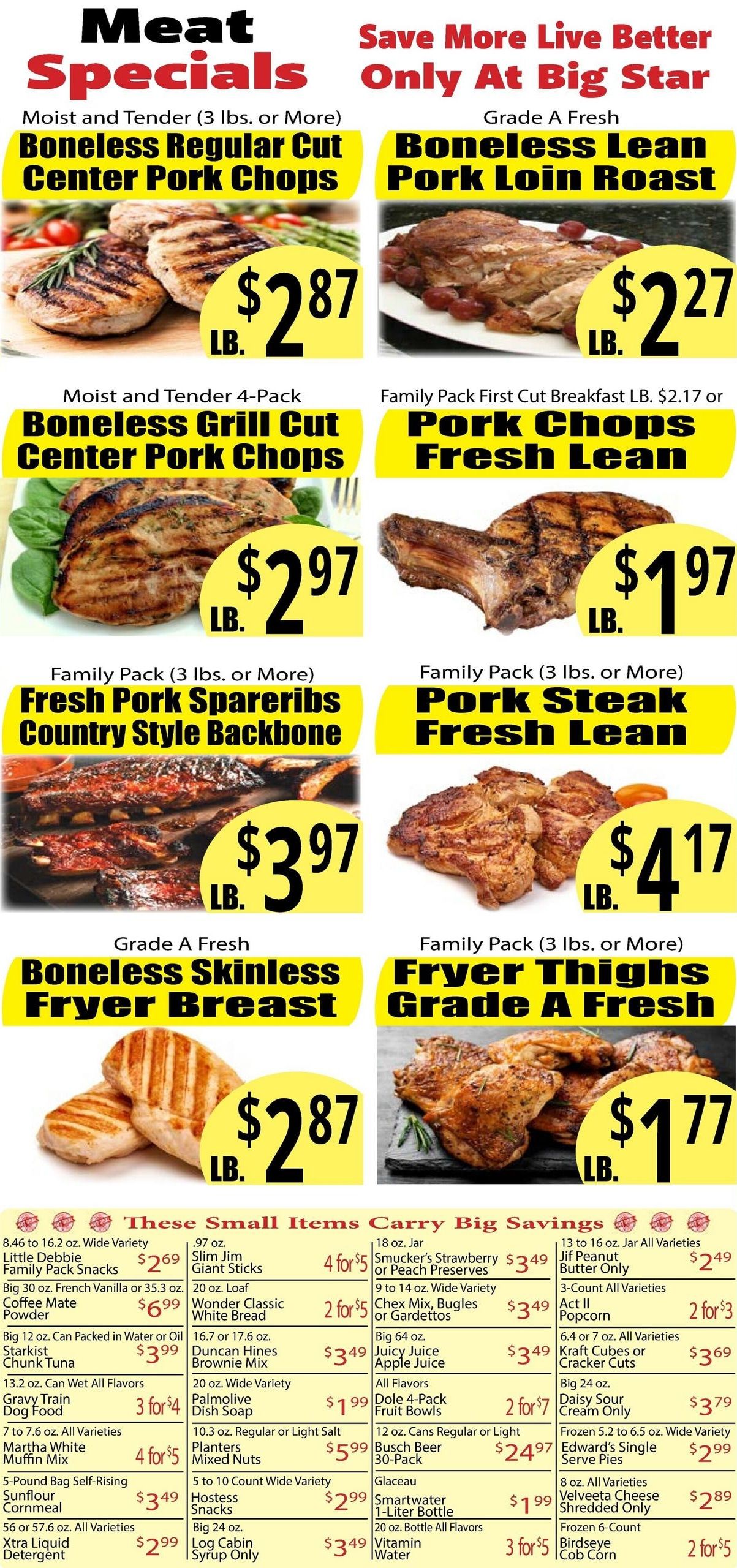 Gene Stimson Big Star Weekly Ad August 5 - 11, 2026
