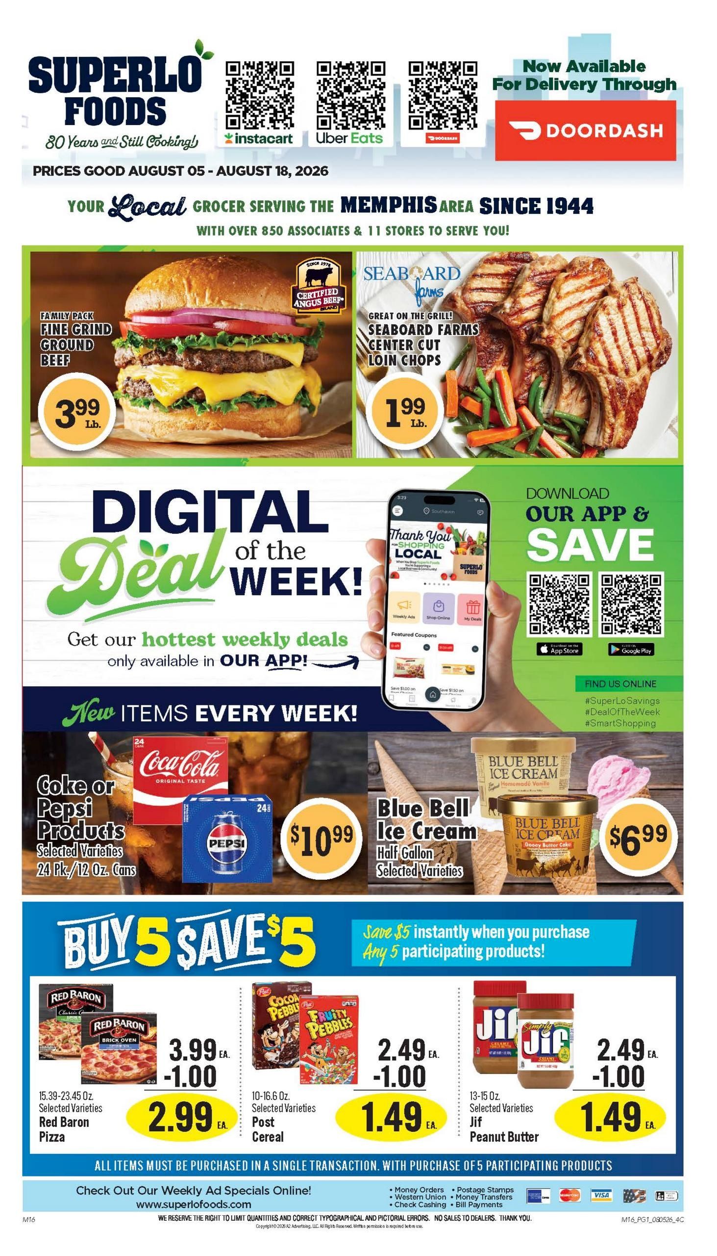 Superlo Foods Weekly Ad August 5 - 18, 2026