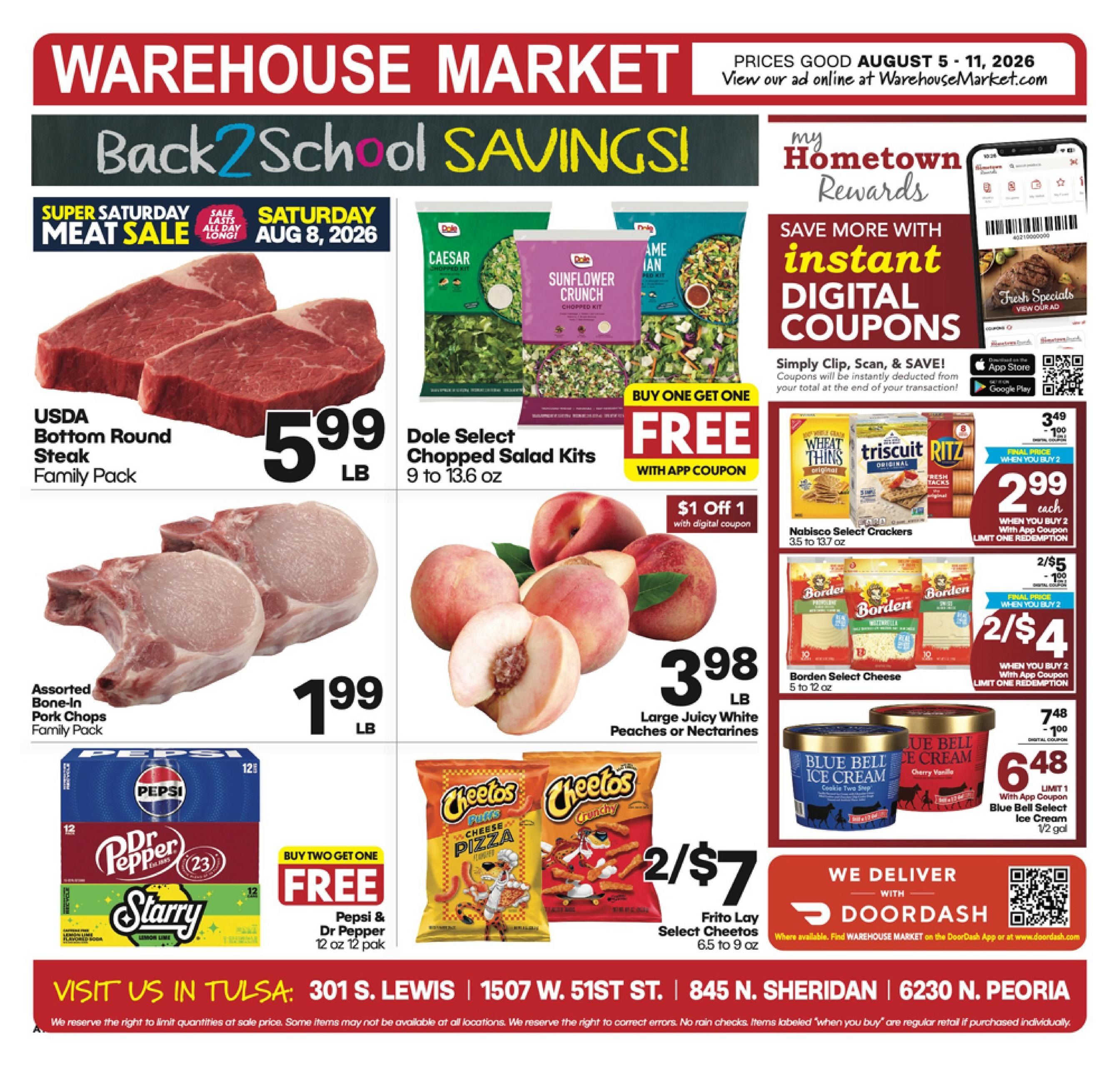 Warehouse Market Weekly Ad August 5 - 11, 2026