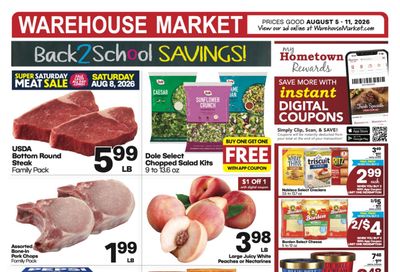 Warehouse Market Weekly Ad August 5 - 11, 2026