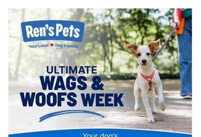 Ren's Pets Flyer August 6 to 12