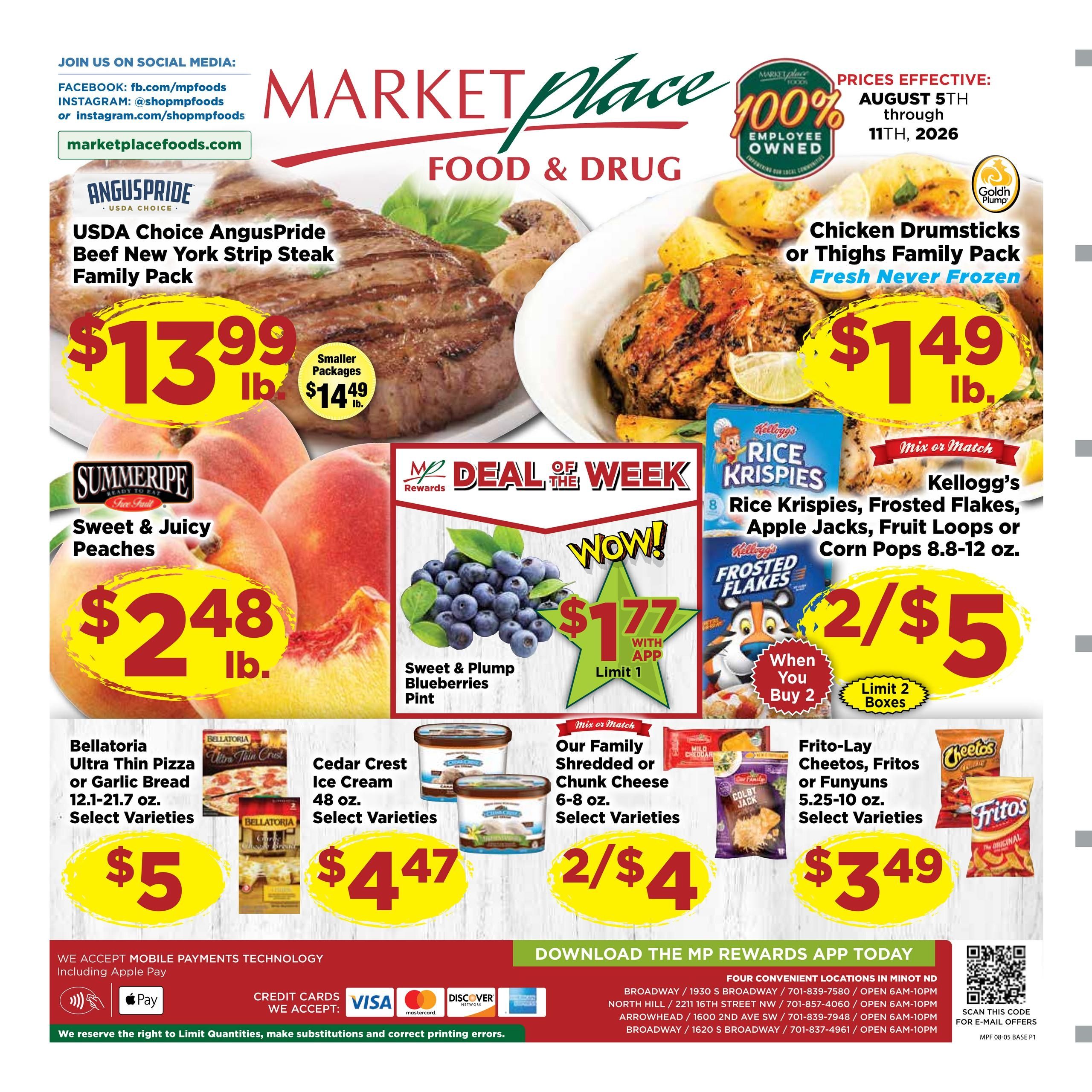 Marketplace Foods Weekly Ad August 5 - 11, 2026