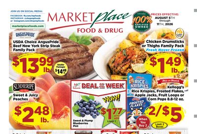 Marketplace Foods Weekly Ad August 5 - 11, 2026