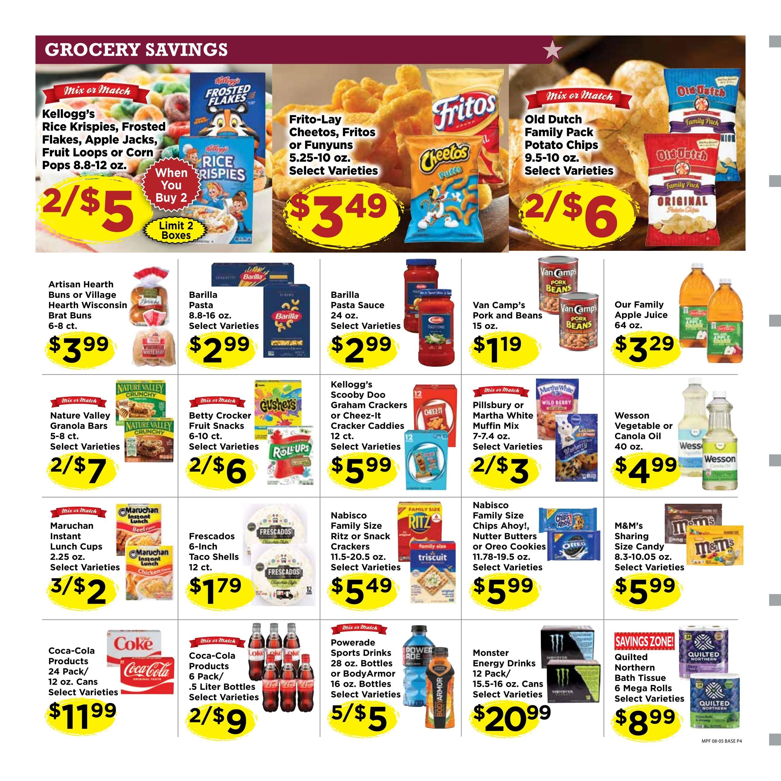 Marketplace Foods Weekly Ad August 5 - 11, 2026