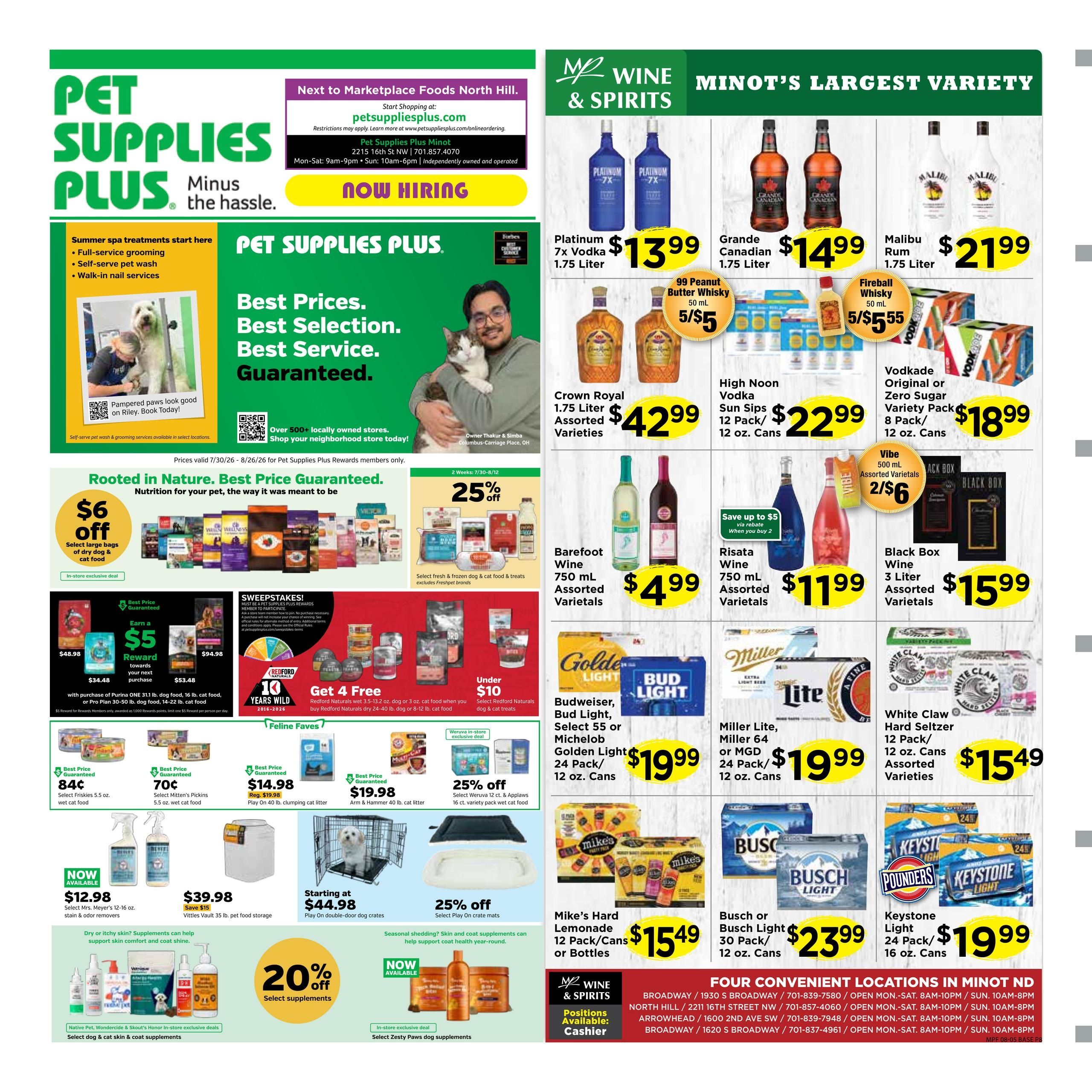 Marketplace Foods Weekly Ad August 5 - 11, 2026