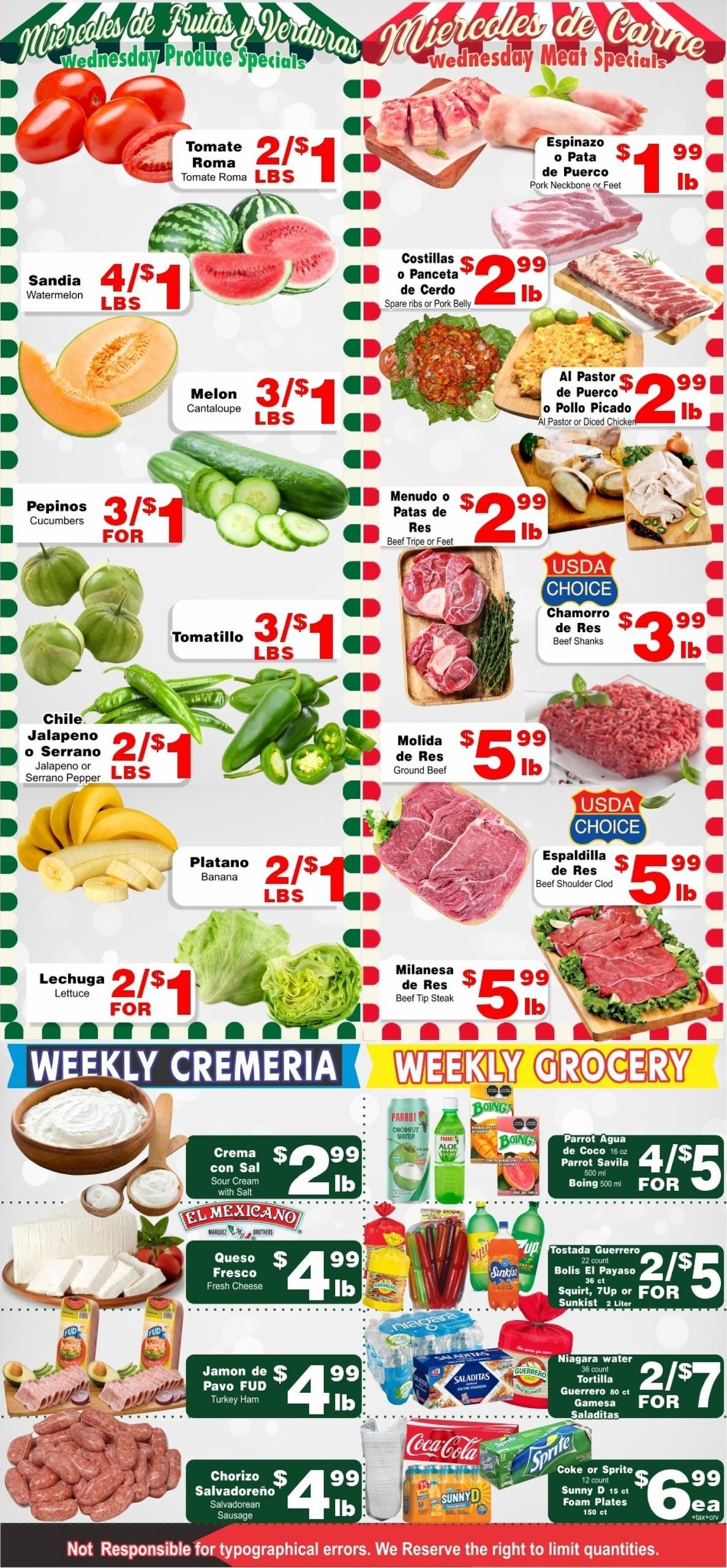 Mercado Las Glorias (Victorville–Fontana Area, CA) Weekly Ad August 5 - 11, 2026