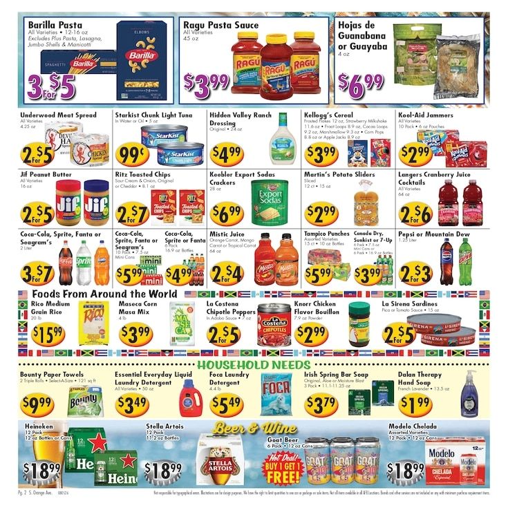Ideal Food Basket (5637 South Orange Ave, Orlando, FL) Weekly Ad August 5 - 11, 2026