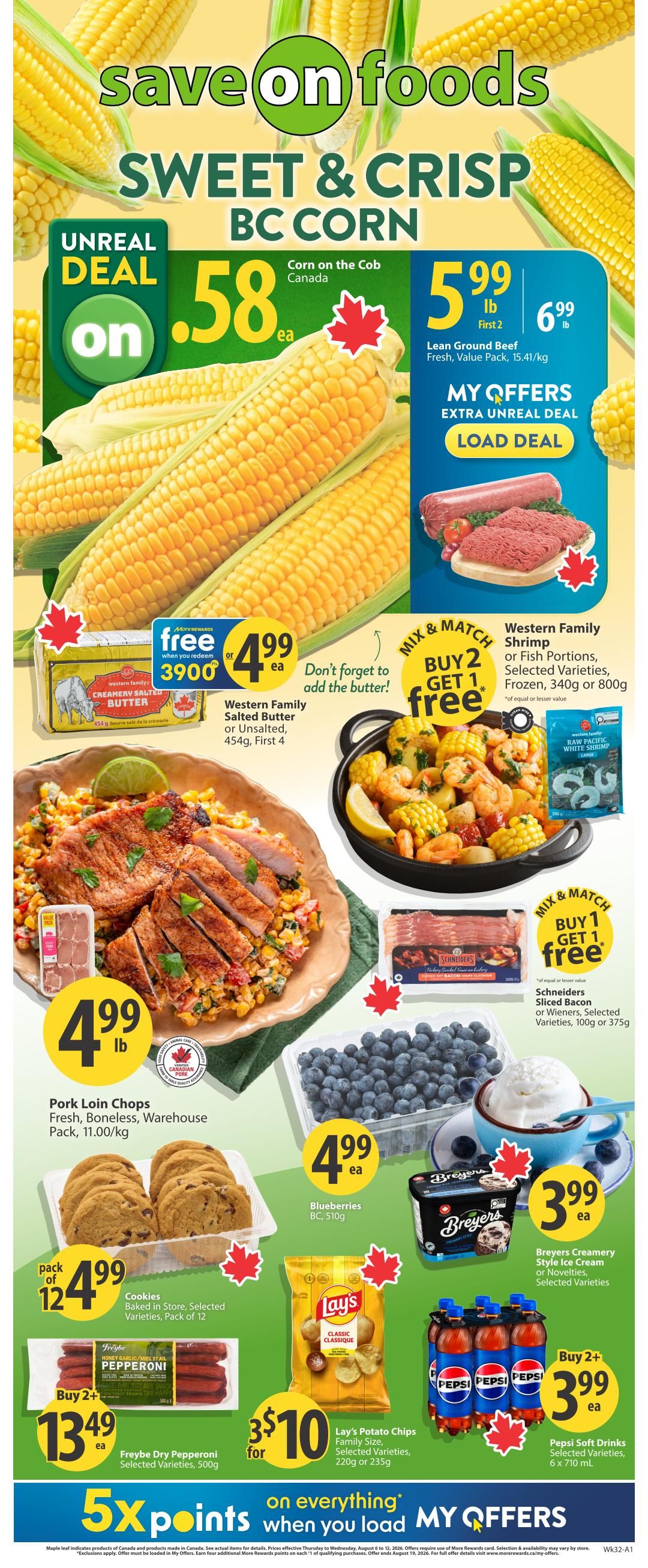 Save On Foods (BC) Flyer August 6 to 12