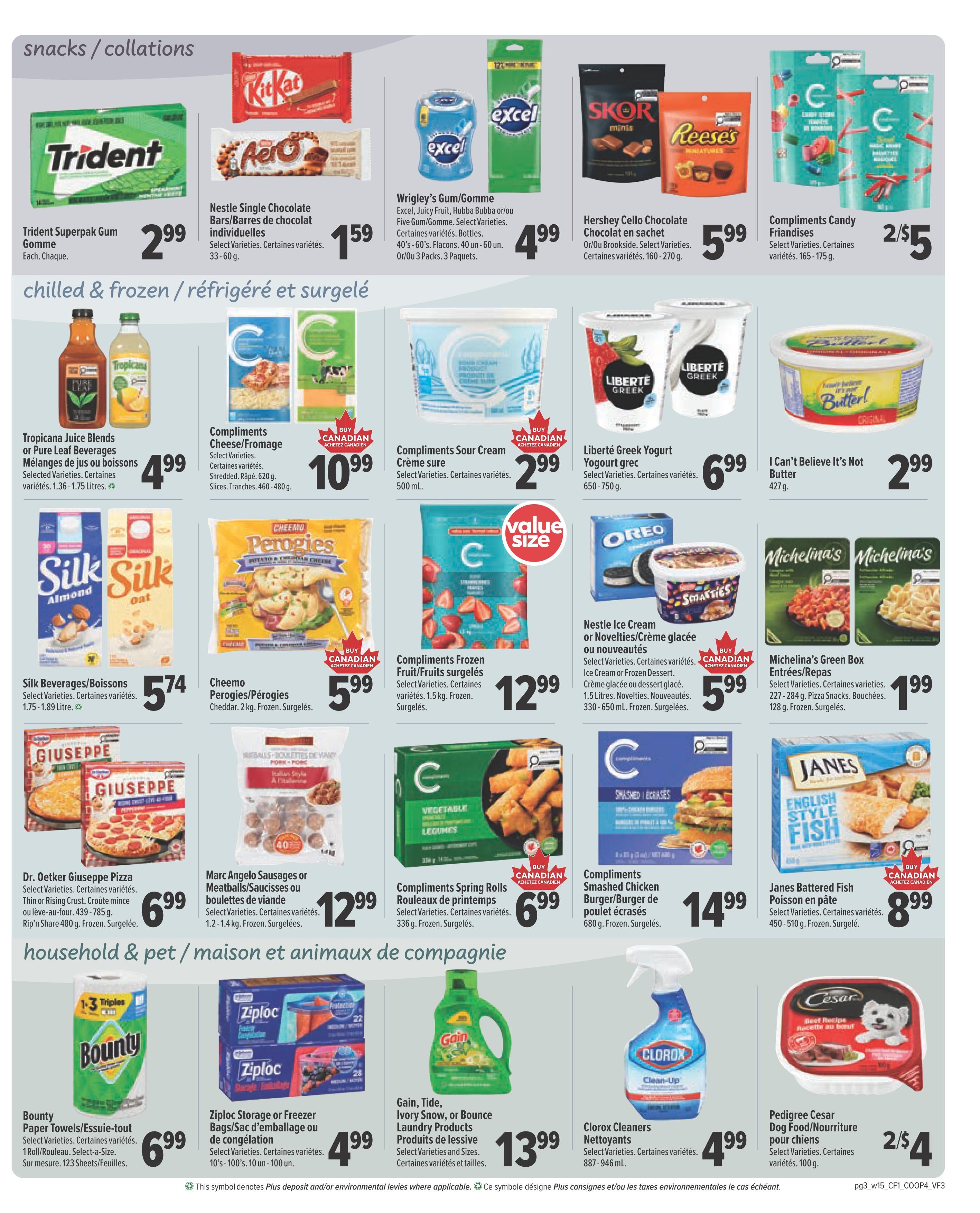 Clover Farm (Atlantic) Flyer August 6 to 12