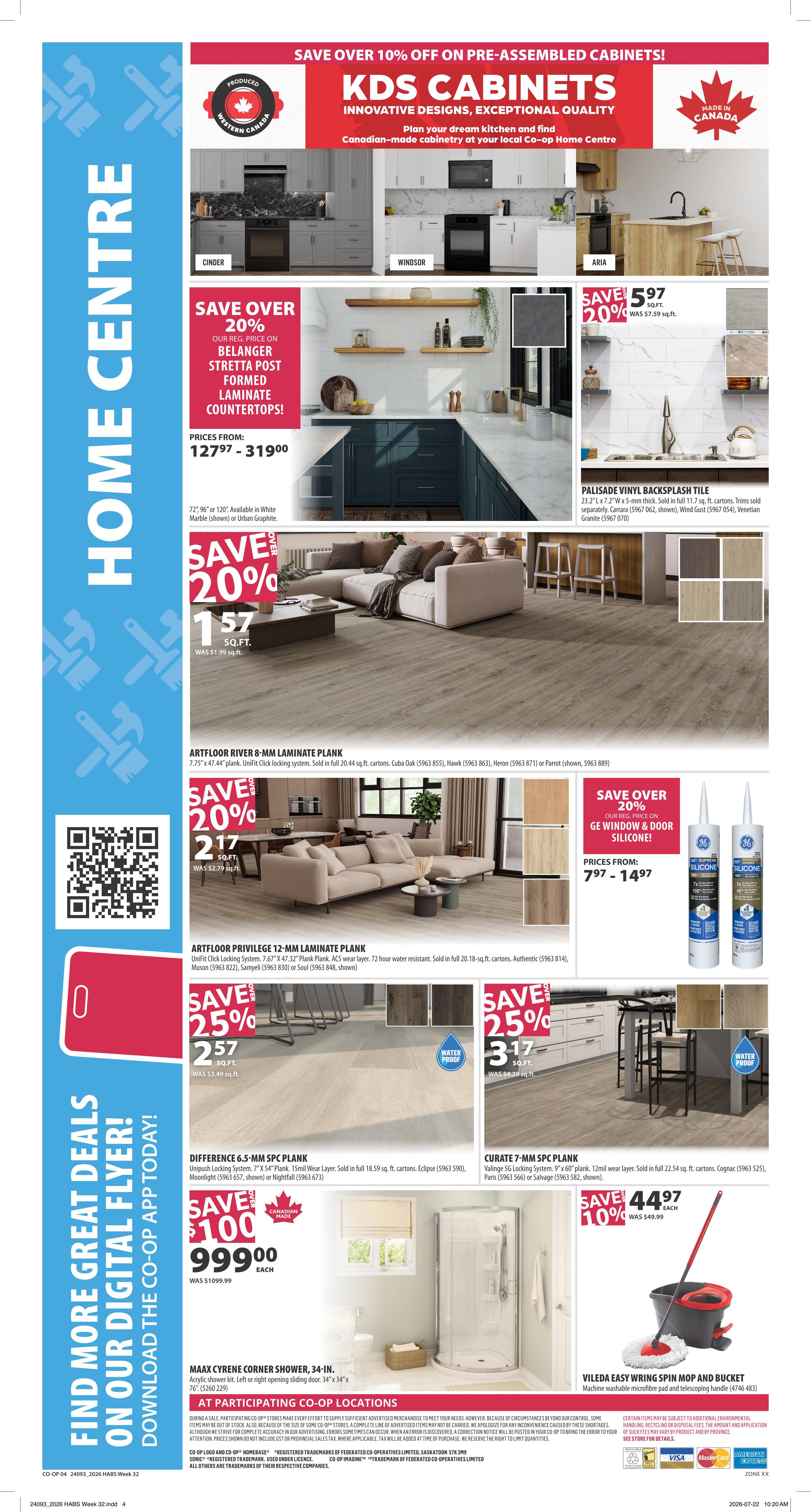 Co-op (West) Home Centre Flyer August 6 to 12