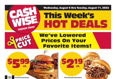 Cash Wise Weekly Ad August 5 - 11, 2026