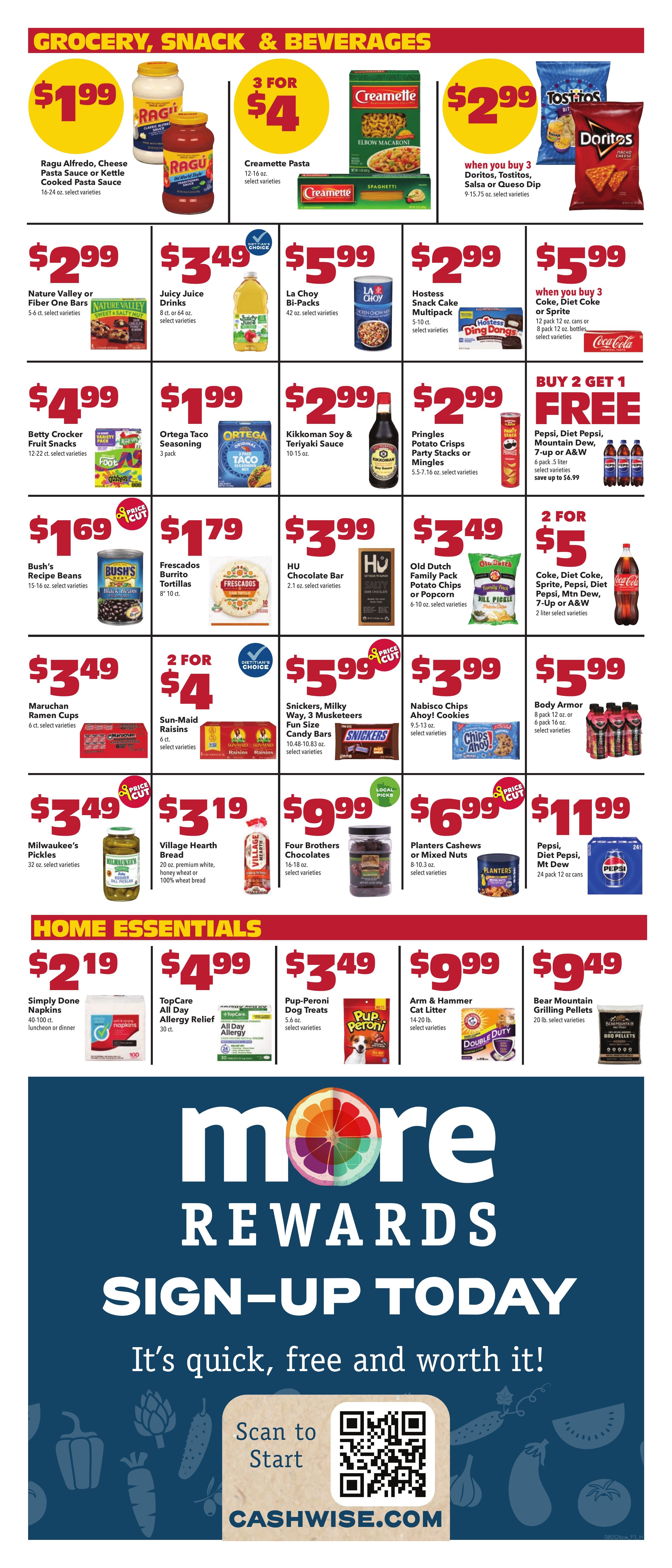 Cash Wise Weekly Ad August 5 - 11, 2026