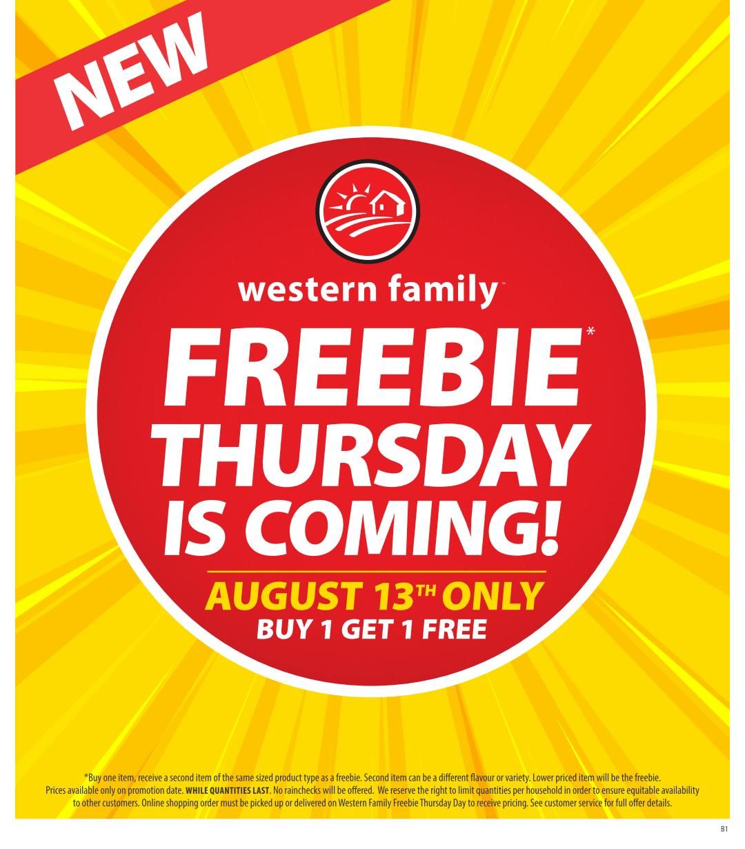 Save On Foods (AB) Flyer August 6 to 12