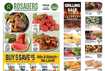 Rosauers (Kalispell–Somers Area, MT) Weekly Ad August 5 - 11, 2026