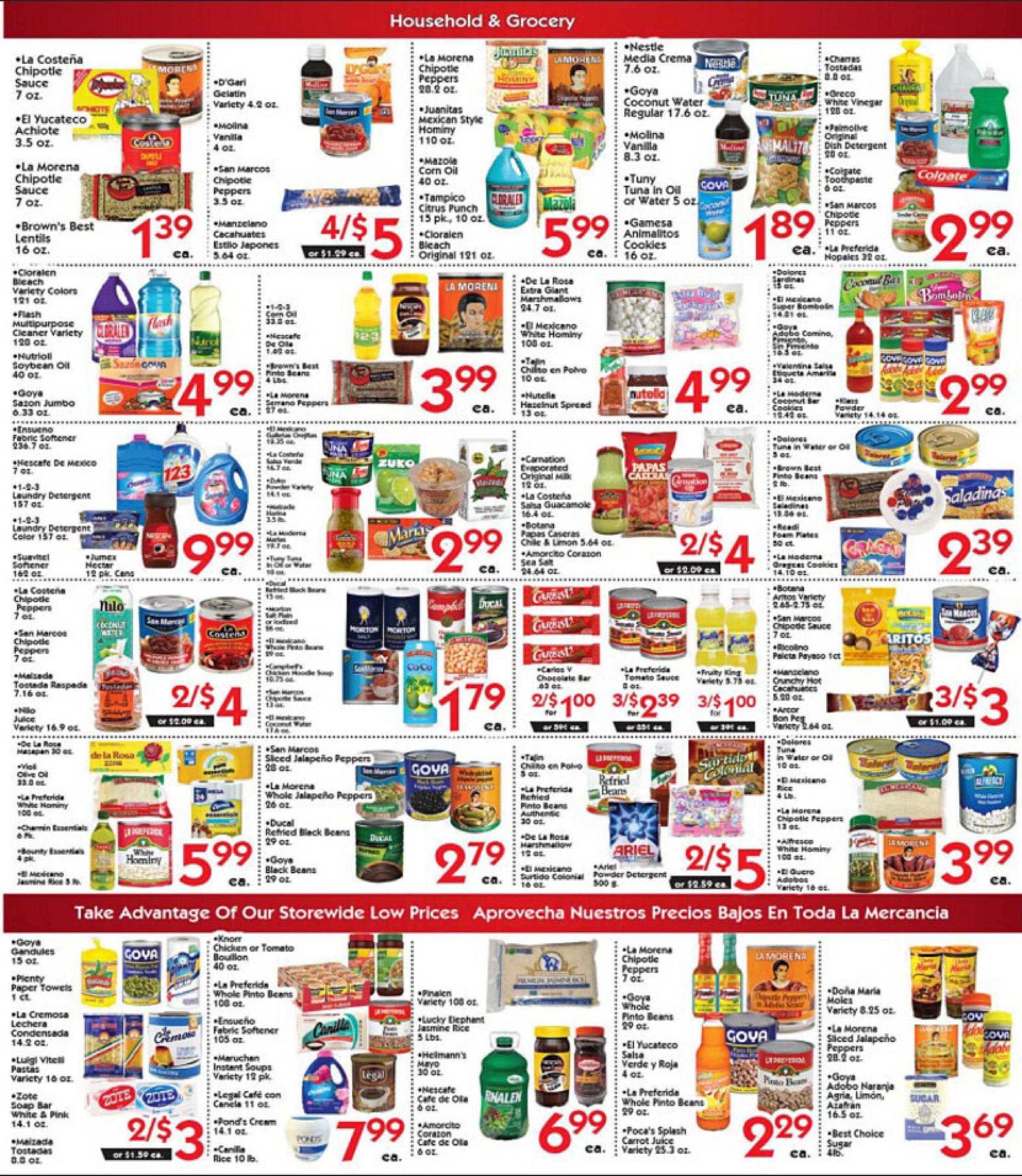 Super Mercados El Guero Weekly Ad August 5 - 11, 2026