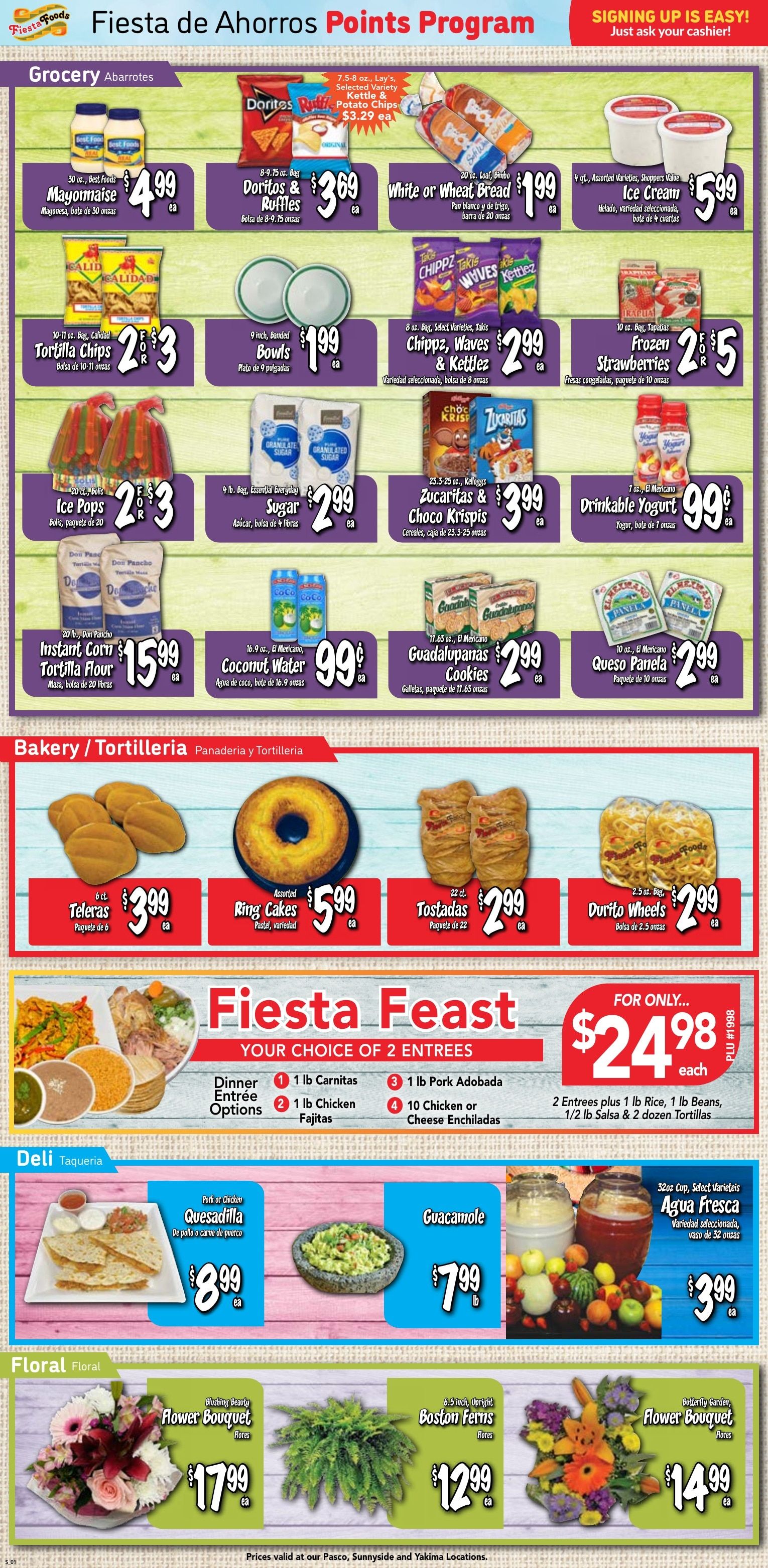 Fiesta Foods SuperMarkets Weekly Ad August 5 - 11, 2026