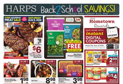 Harps Foods (AR, OK) Weekly Ad August 5 - 11, 2026