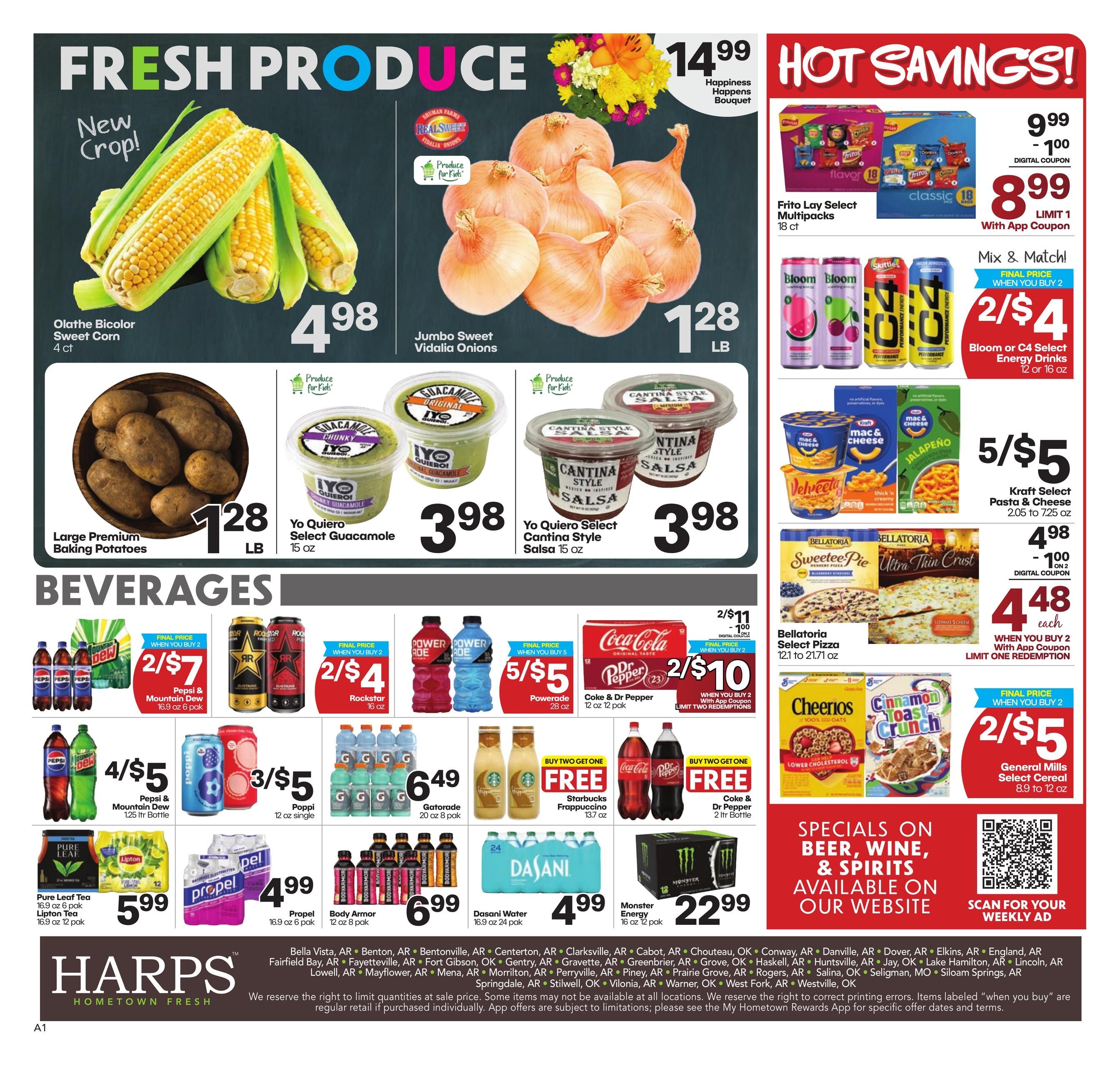 Harps Foods (AR, OK) Weekly Ad August 5 - 11, 2026