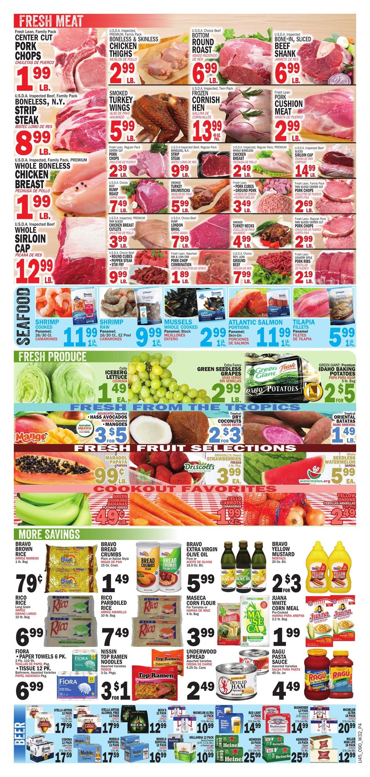 Bravo Supermarket (Palm Bay Area, FL) Bravo Florida Weekly Weekly Ad August 6 - 12, 2026