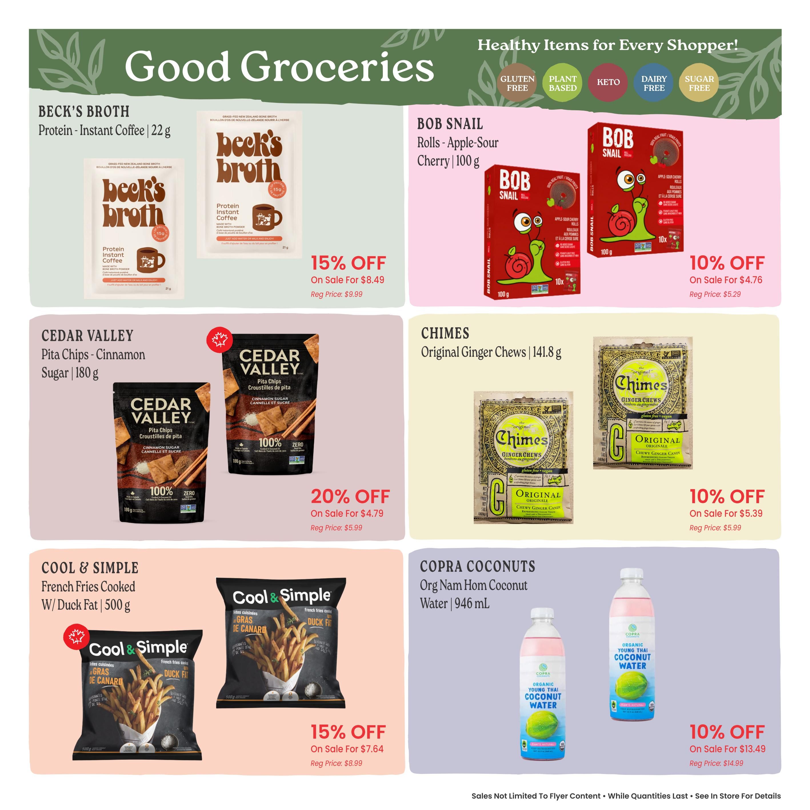 Goodness Me Flyer August 5 to 11