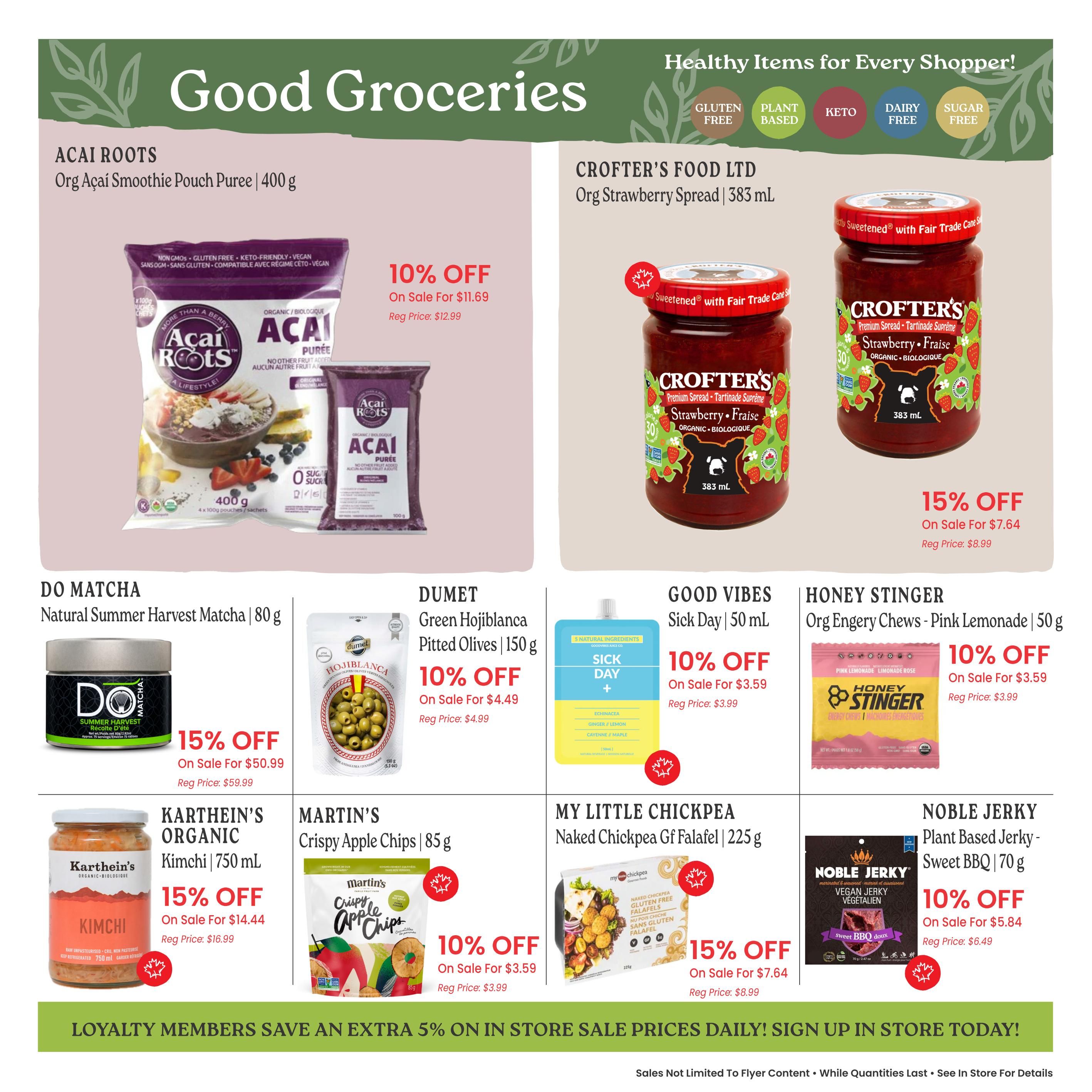 Goodness Me Flyer August 5 to 11