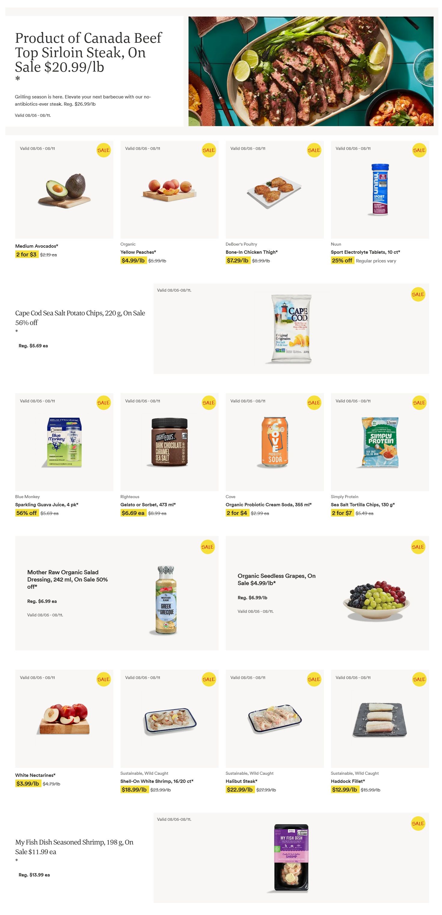 Whole Foods Market (ON) Flyer August 5 to 11