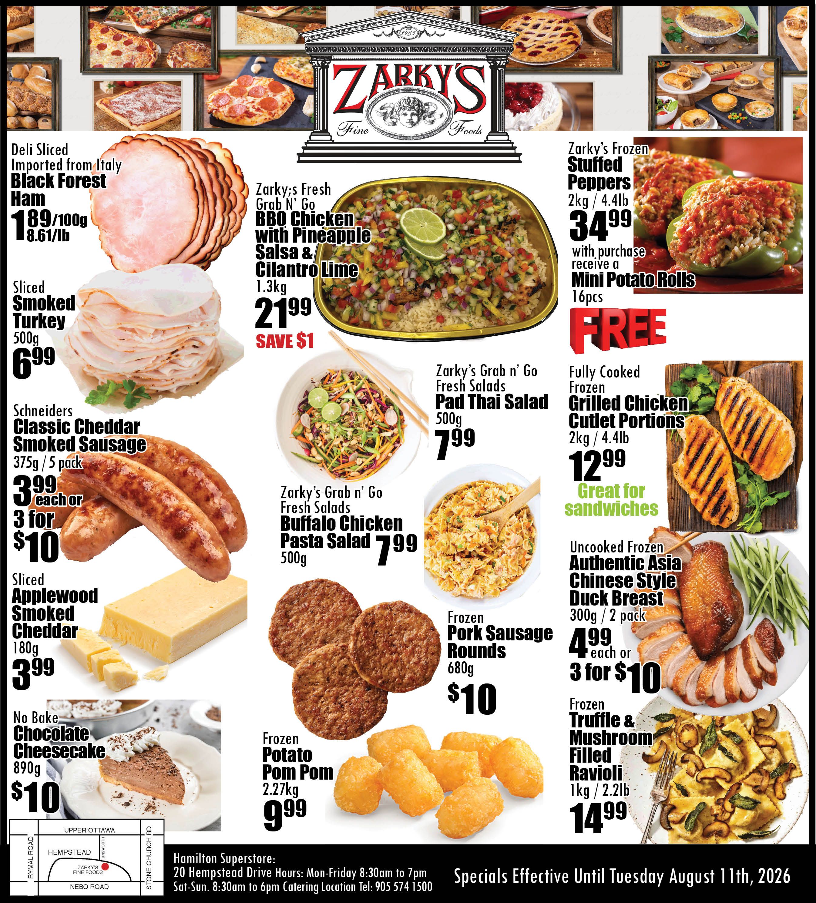 Zarky's Flyer August 5 to 11