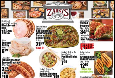 Zarky's Flyer August 5 to 11