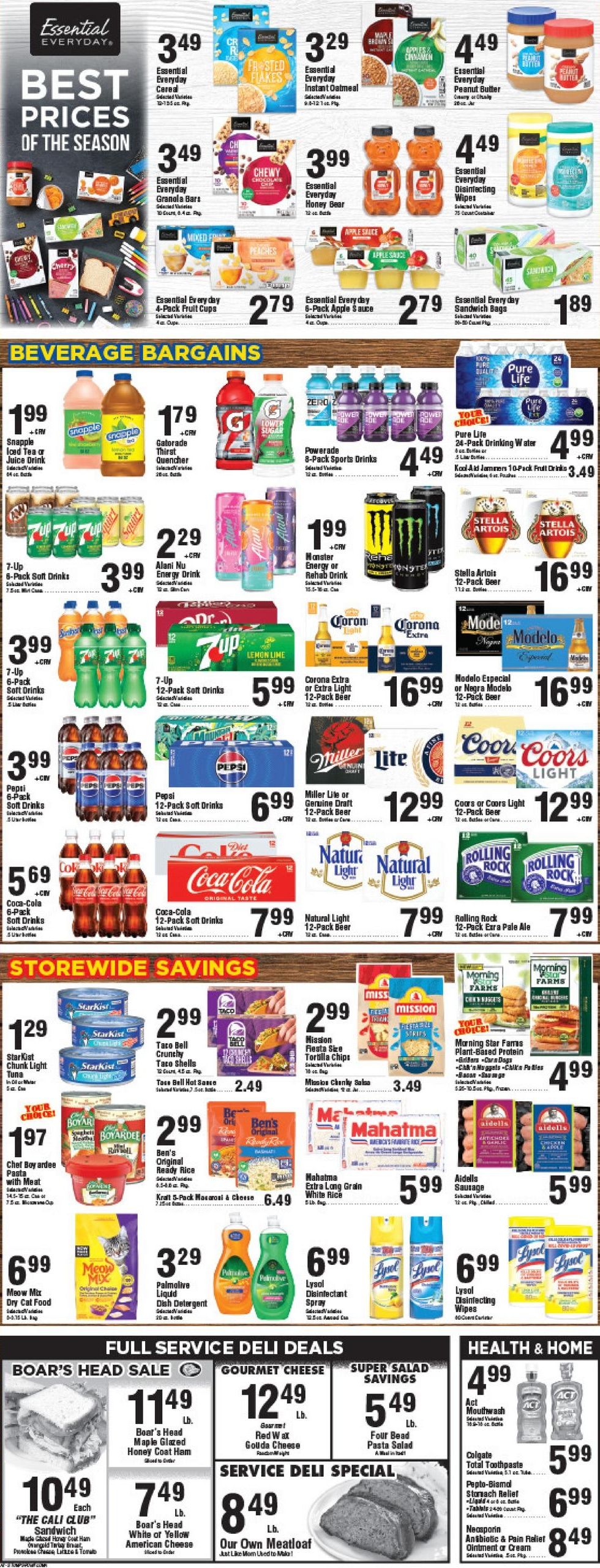 Stump’s Family Marketplace Weekly Ad August 5 - 11, 2026