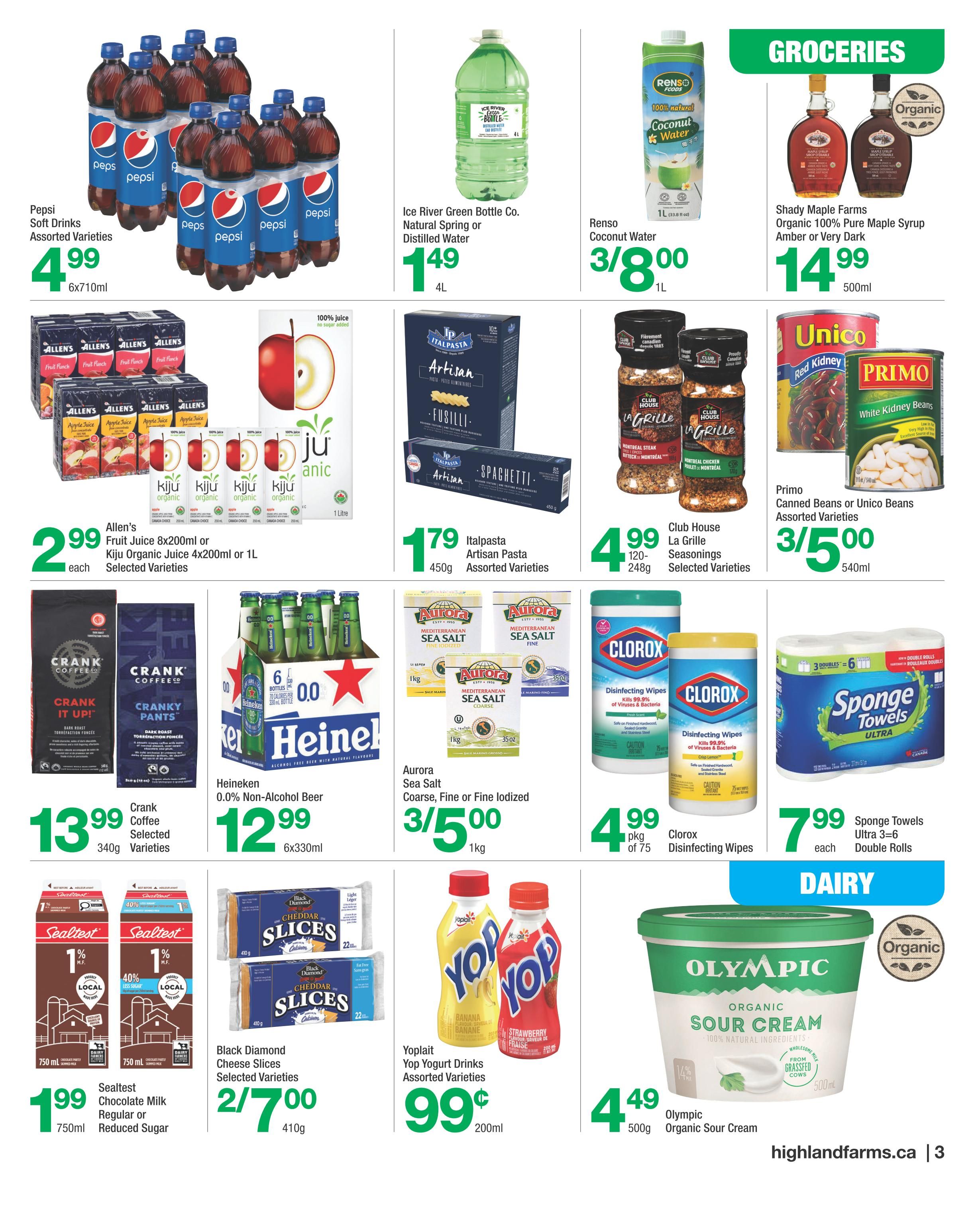 Highland Farms Flyer August 6 to 12