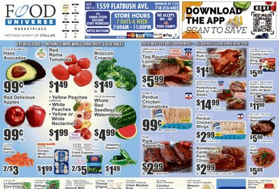 Food Universe (1559 Flatbush Avenue, Brooklyn, NY) Weekly Ad July 31 - August 6, 2026