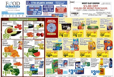 Food Universe (1720 Atlantic Ave., Brooklyn, NY) Weekly Ad July 31 - August 6, 2026